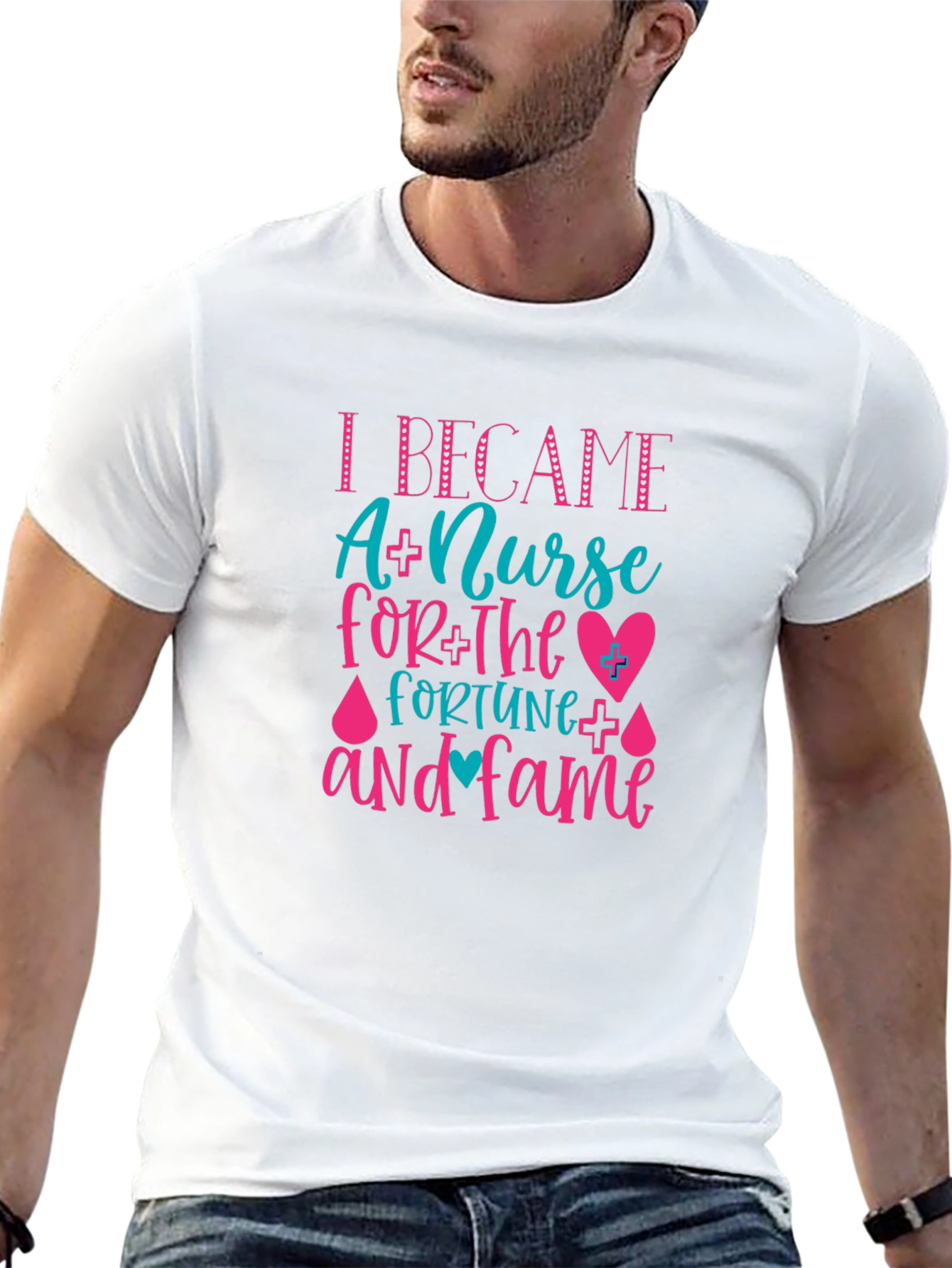 Nurse Fortune & Fame Graphic Tee