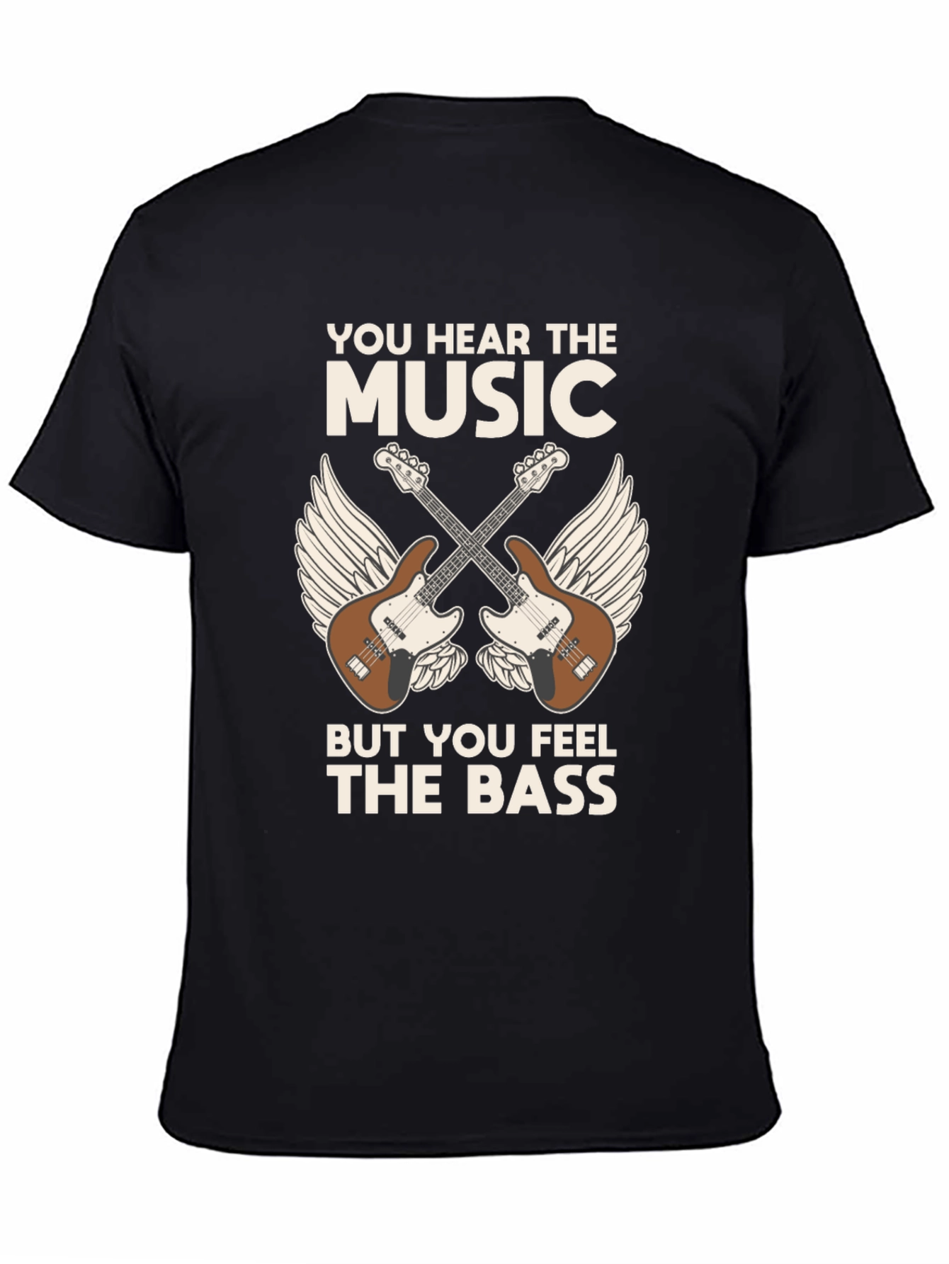 Music Lovers T-Shirt: Hear the Music Feel the Bass