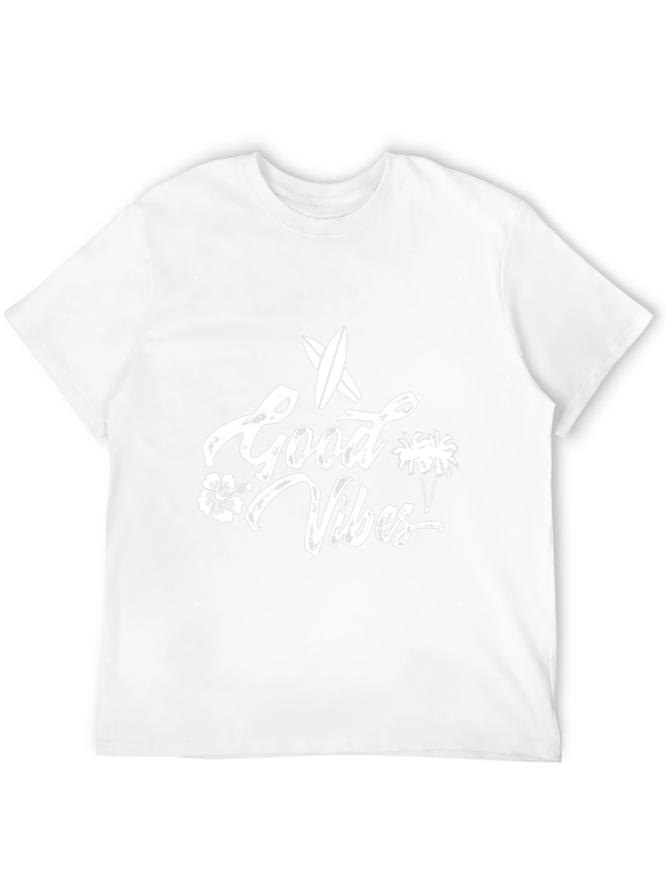 Good Vibes Graphic Tee - Surf Style T-Shirt