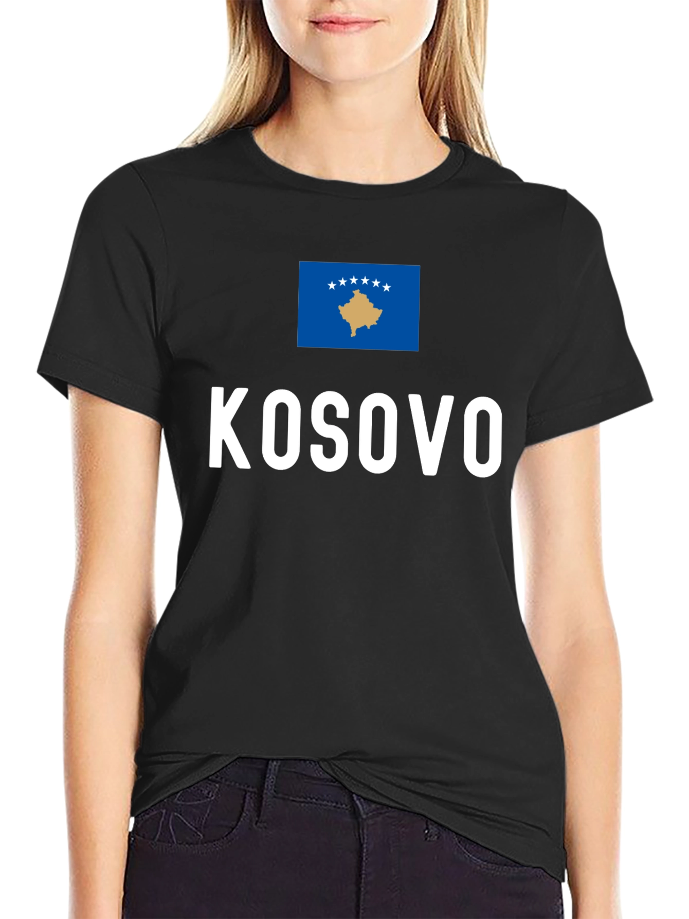 Kosovo Flag T-Shirt - Country Pride Tee