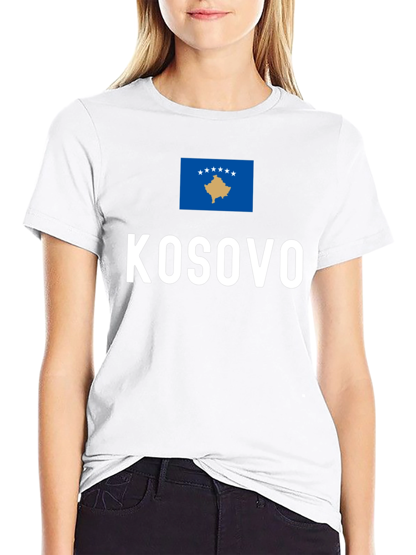 Kosovo Flag T-Shirt - Country Pride Tee