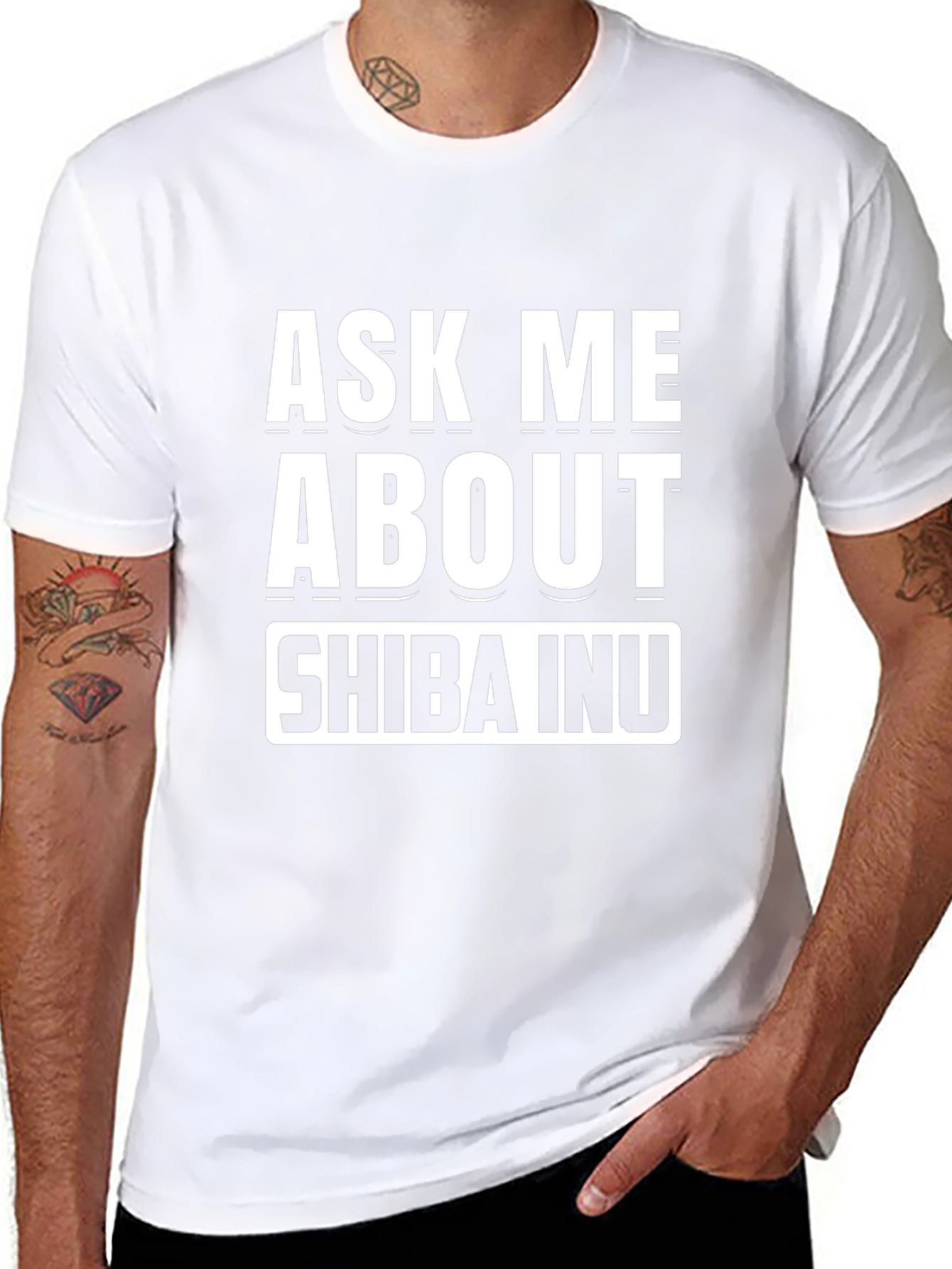 Ask Me About Shiba Inu T-Shirt