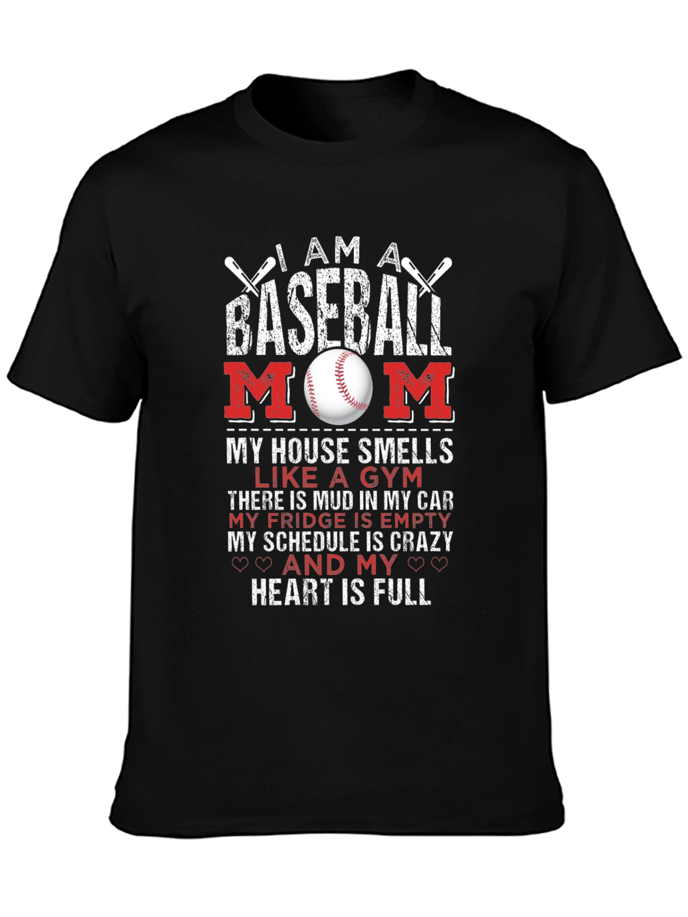 I Am A Baseball Mom T-Shirt
