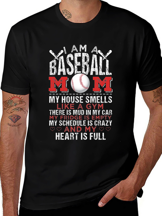I Am A Baseball Mom T-Shirt