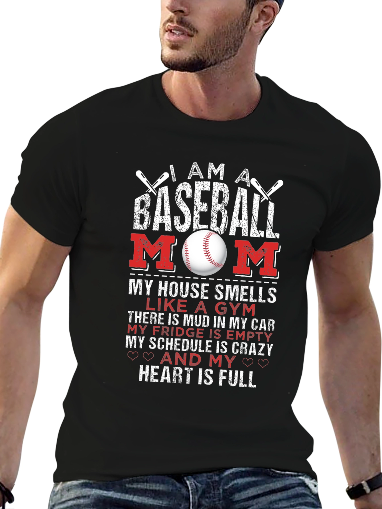 I Am A Baseball Mom T-Shirt