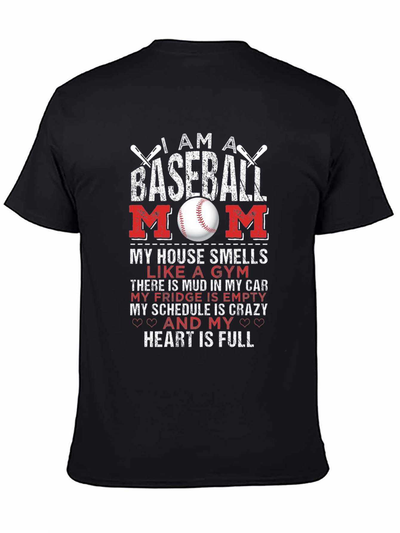 I Am A Baseball Mom T-Shirt