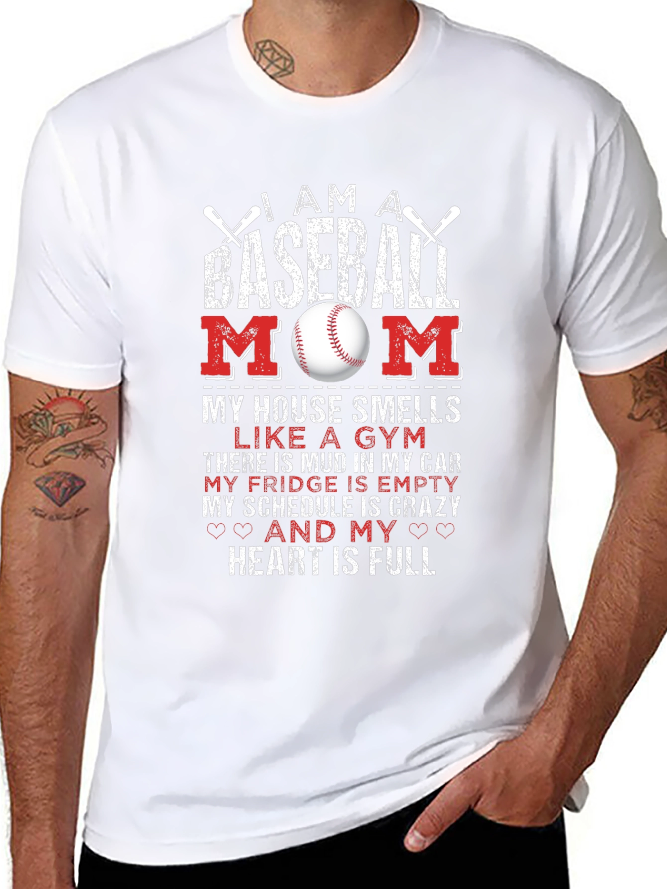 I Am A Baseball Mom T-Shirt