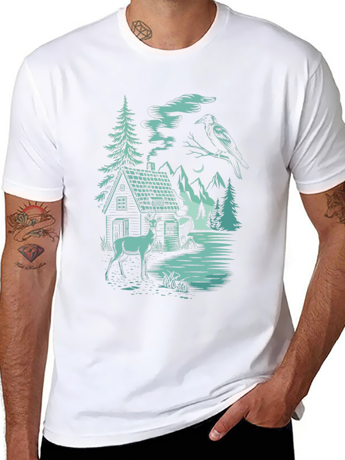 Cabin & Raven Graphic Tee
