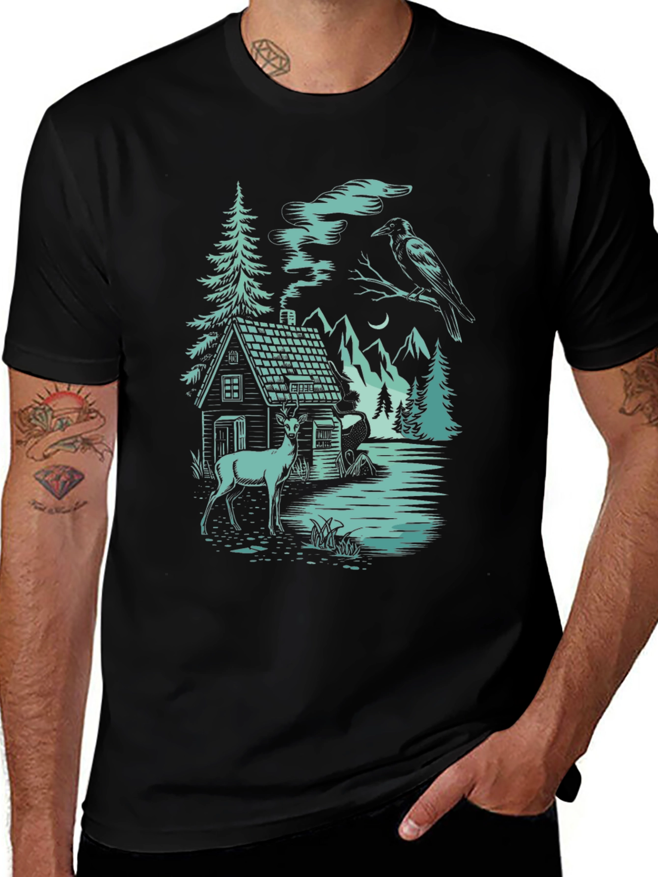 Cabin & Raven Graphic Tee