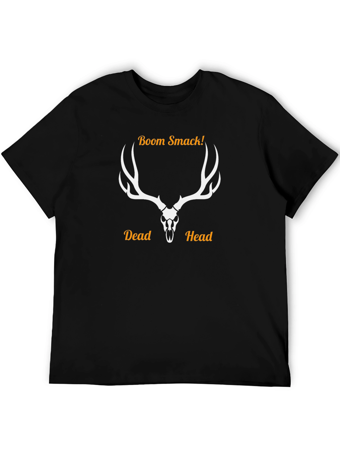 Boom Smack Deer Skull Graphic Tee - Hunting T-Shirt