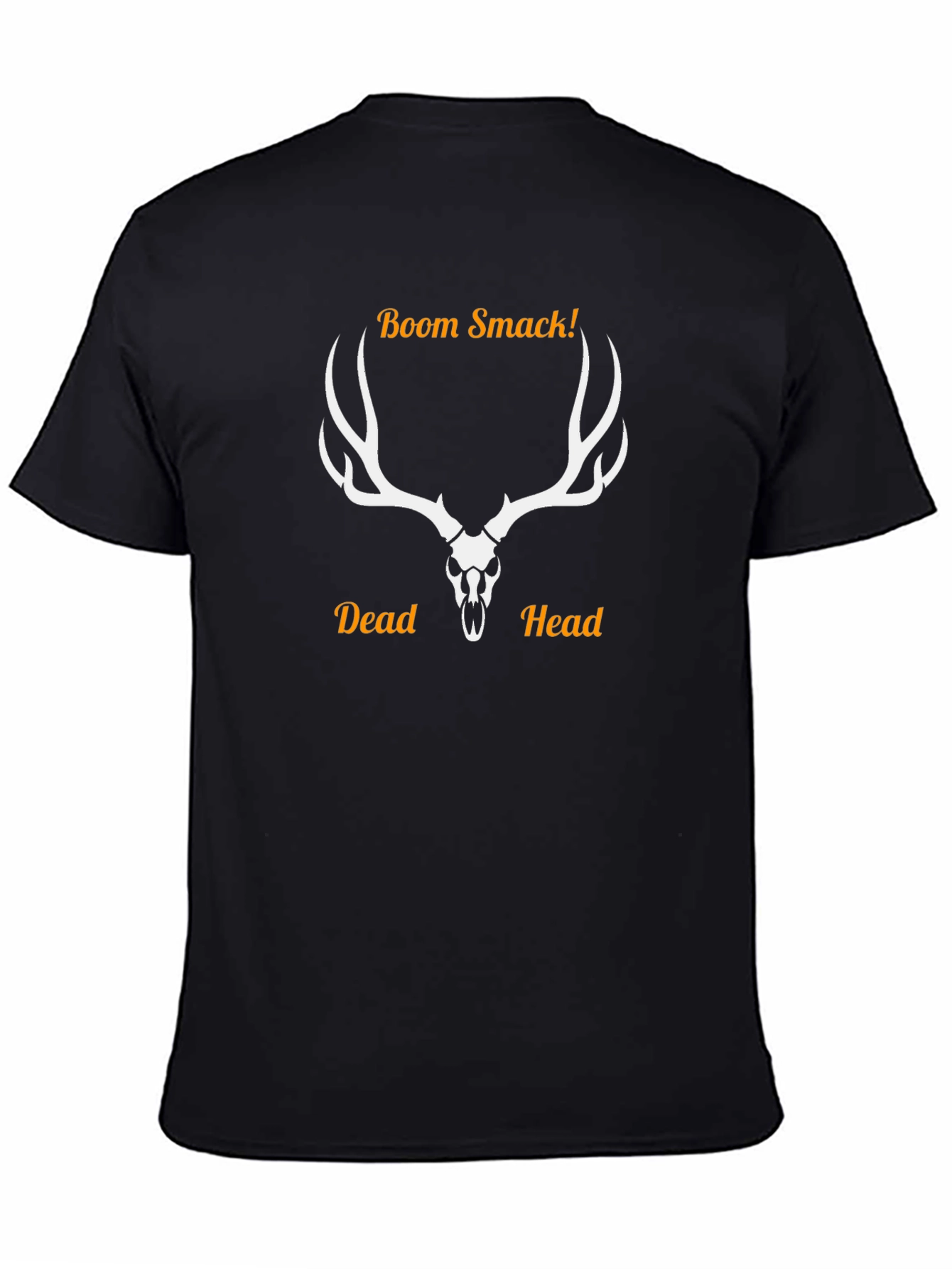 Boom Smack Deer Skull Graphic Tee - Hunting T-Shirt