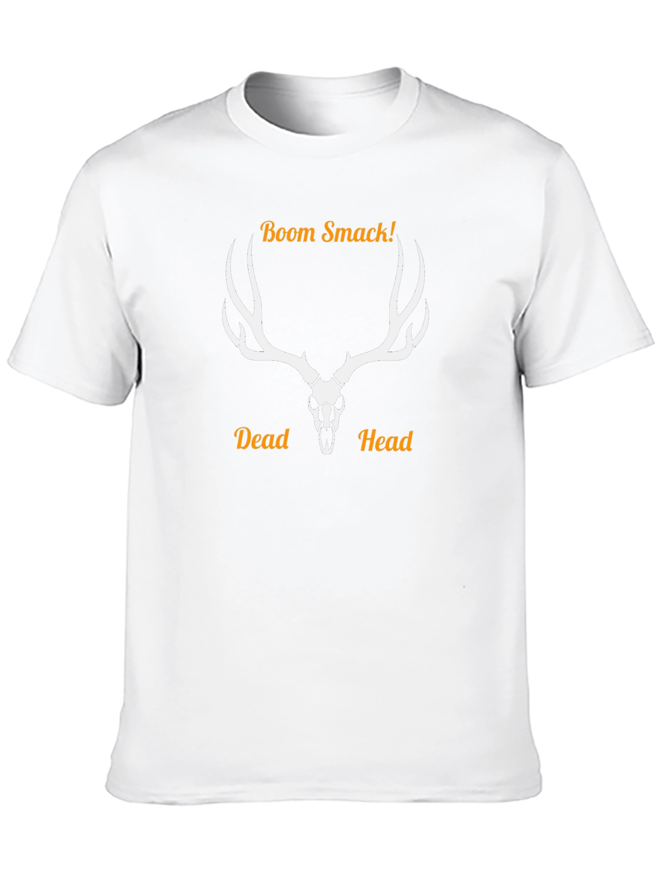 Boom Smack Deer Skull Graphic Tee - Hunting T-Shirt