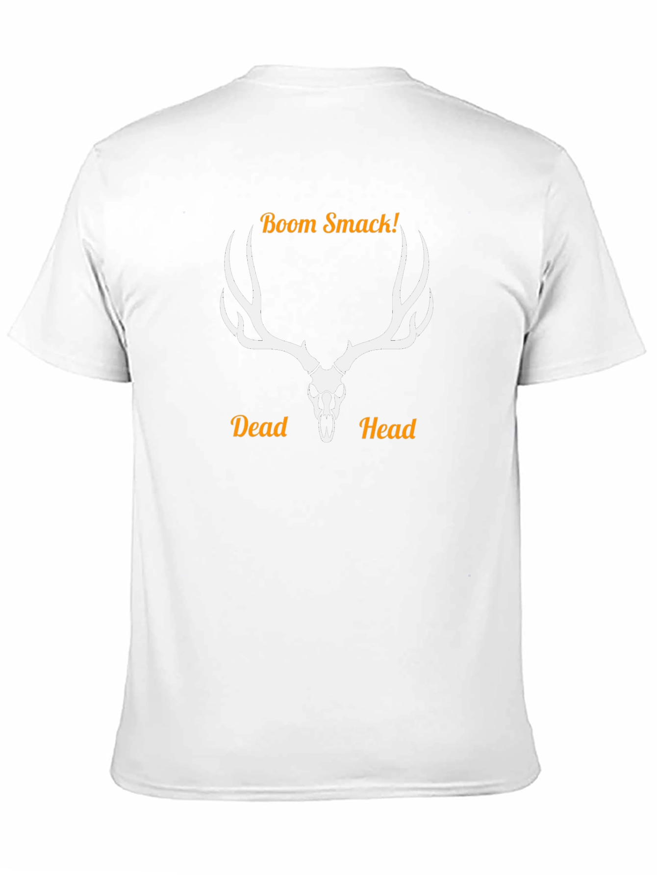 Boom Smack Deer Skull Graphic Tee - Hunting T-Shirt