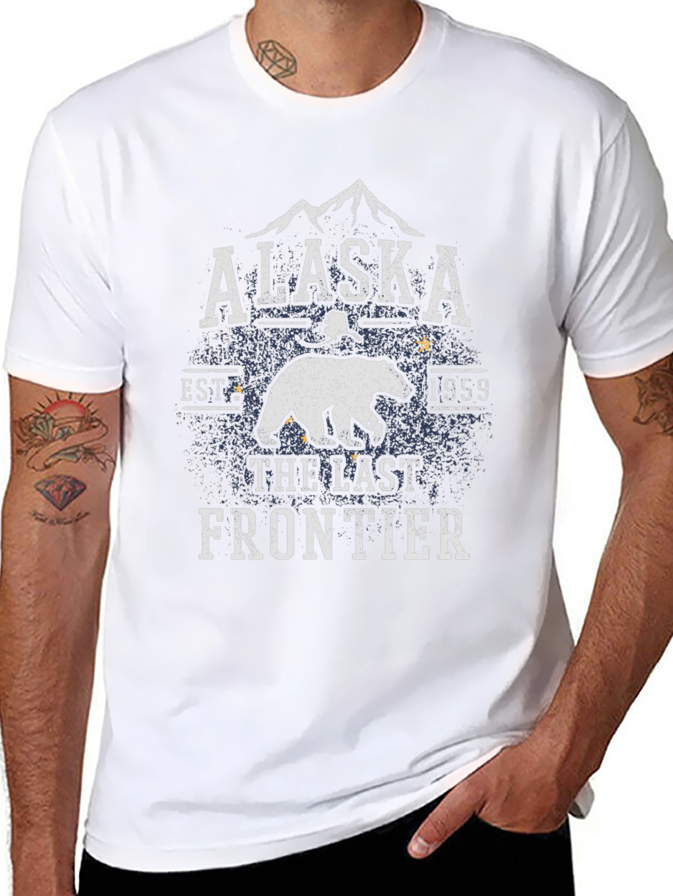 Alaska - The Last Frontier Graphic T-Shirt