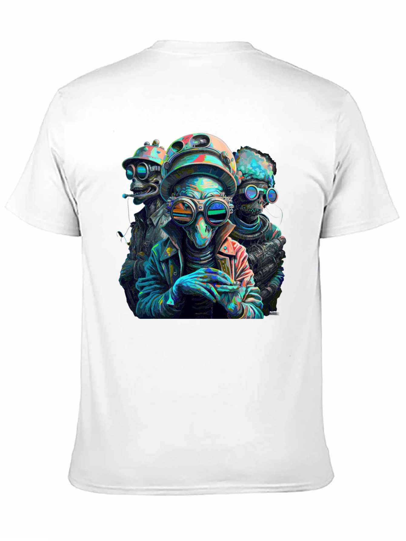 Alien Crew Graphic Tee - Sci-Fi Style