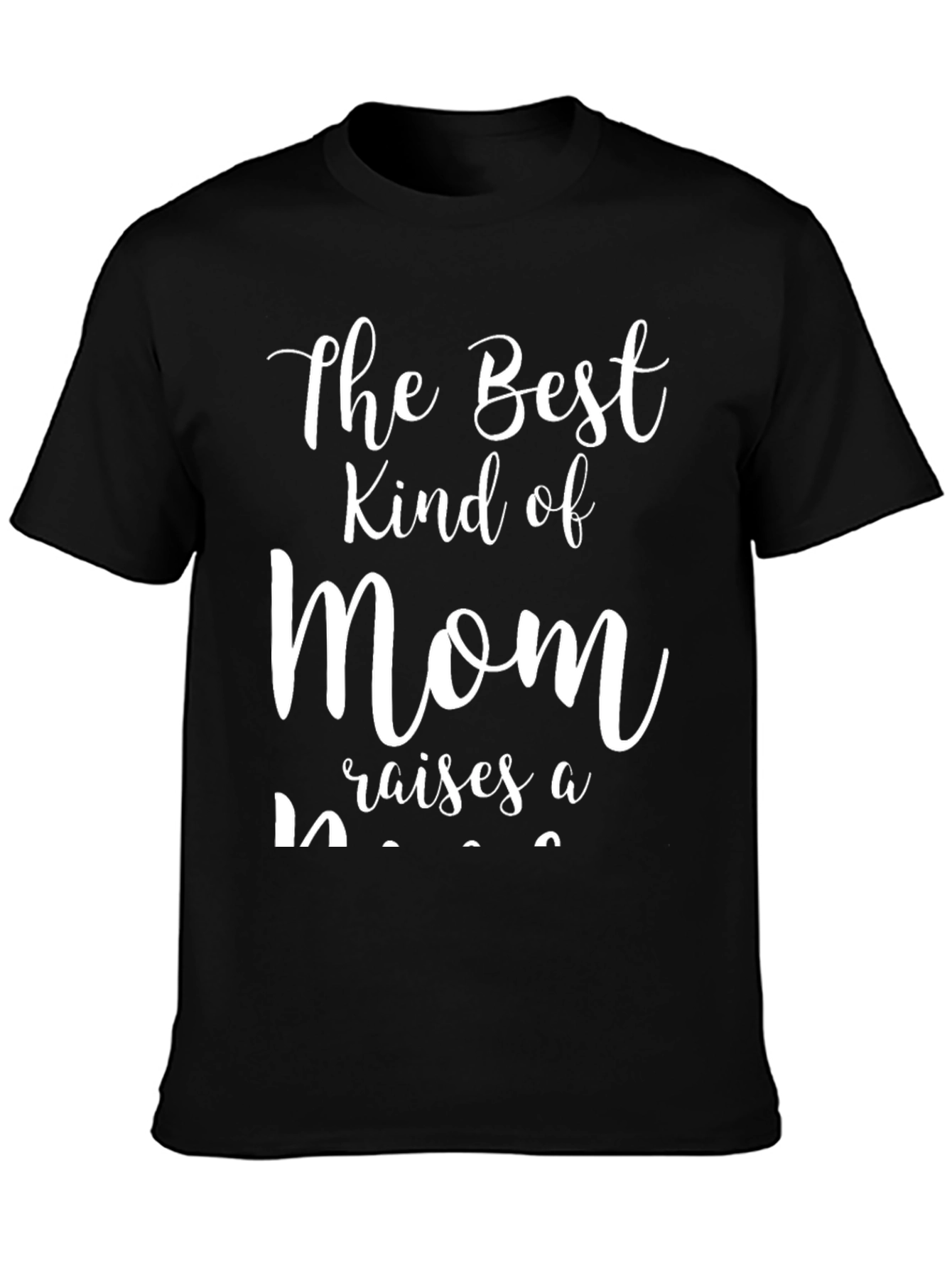 Best Kind of Mom T-Shirt - Black