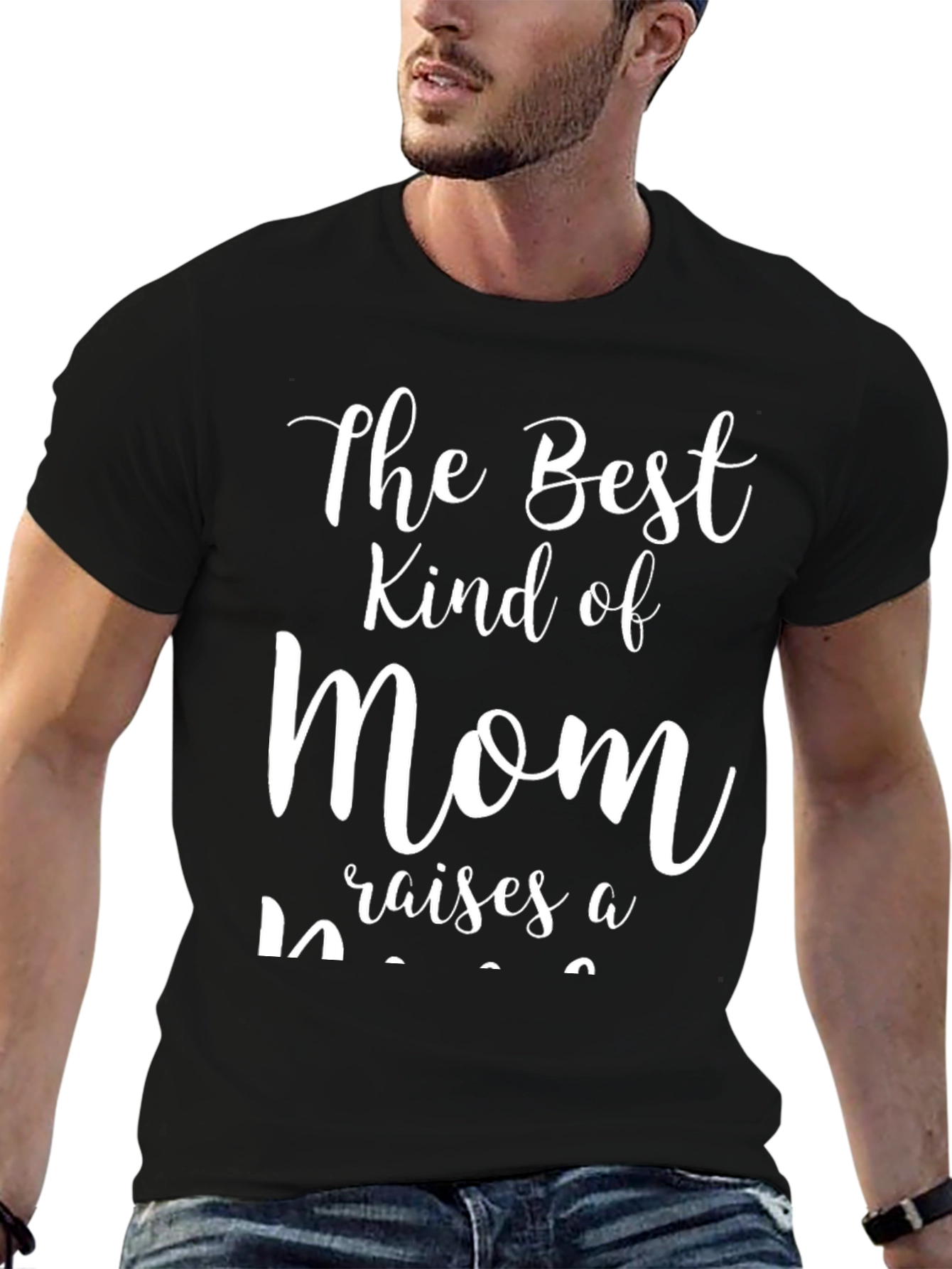 Best Kind of Mom T-Shirt - Black