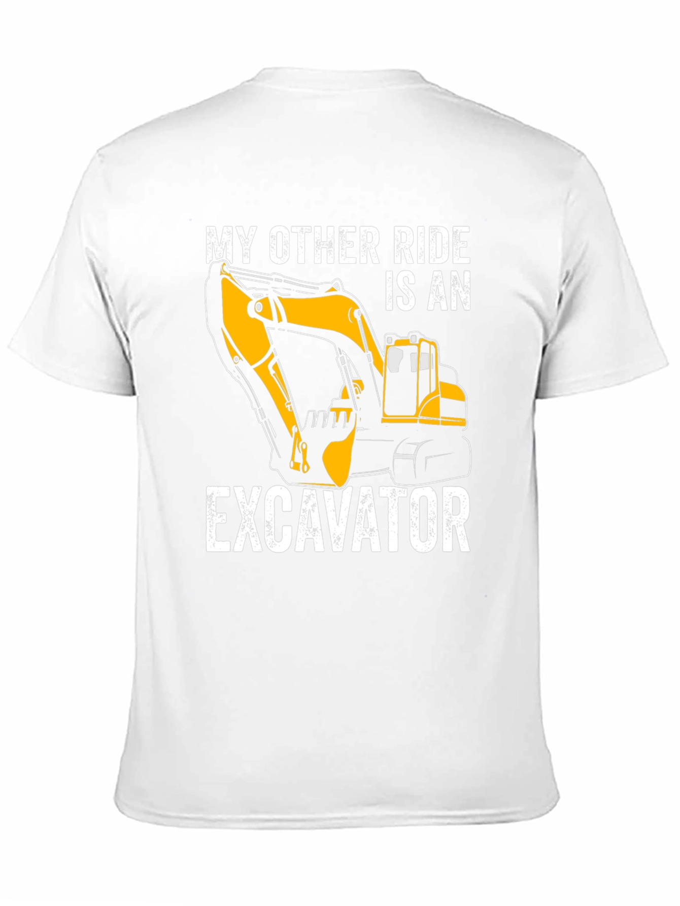 Excavator Ride T-Shirt - Construction Vehicle Tee