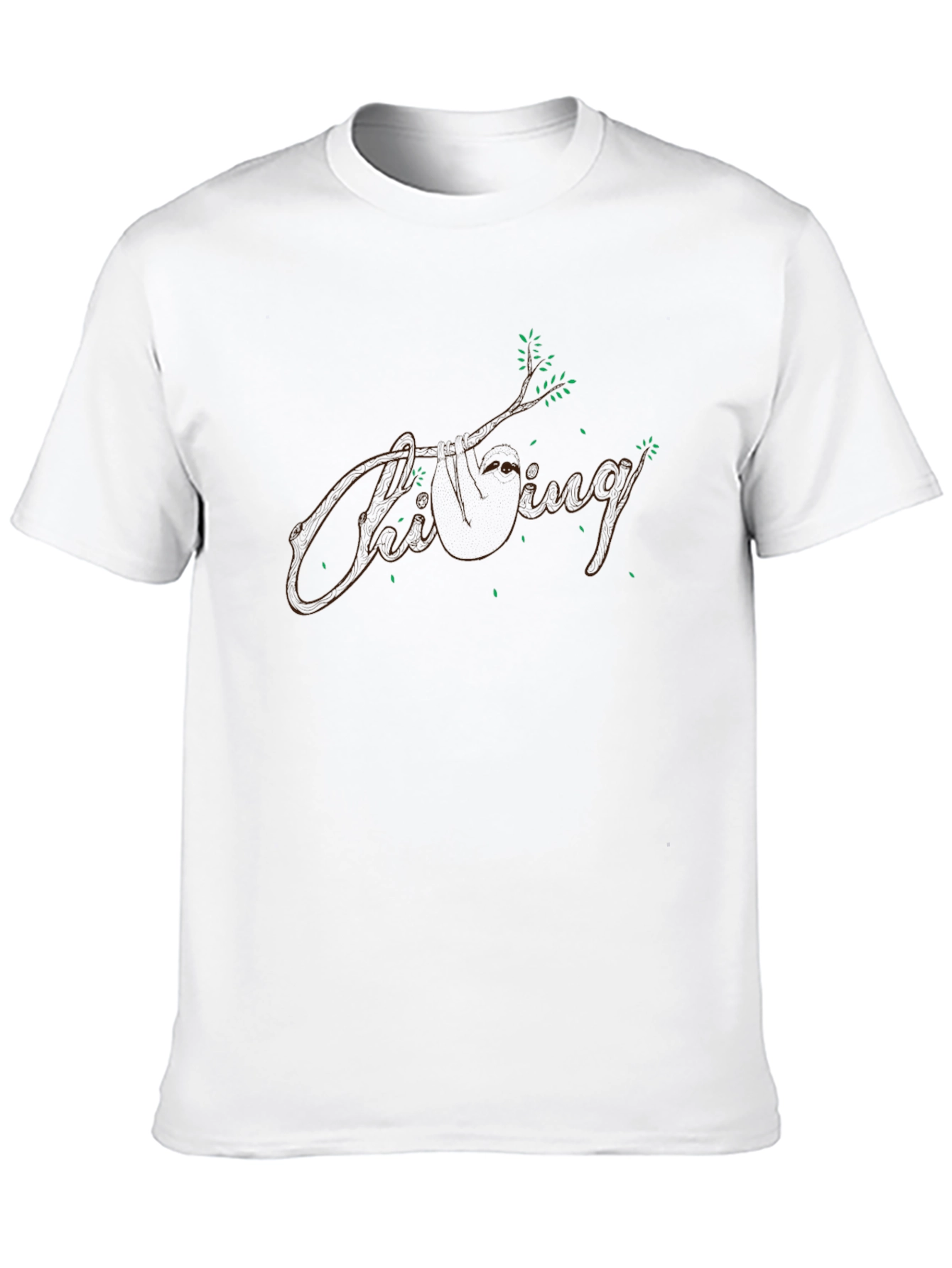 Thriving Tree Branch Graphic Print T-Shirt