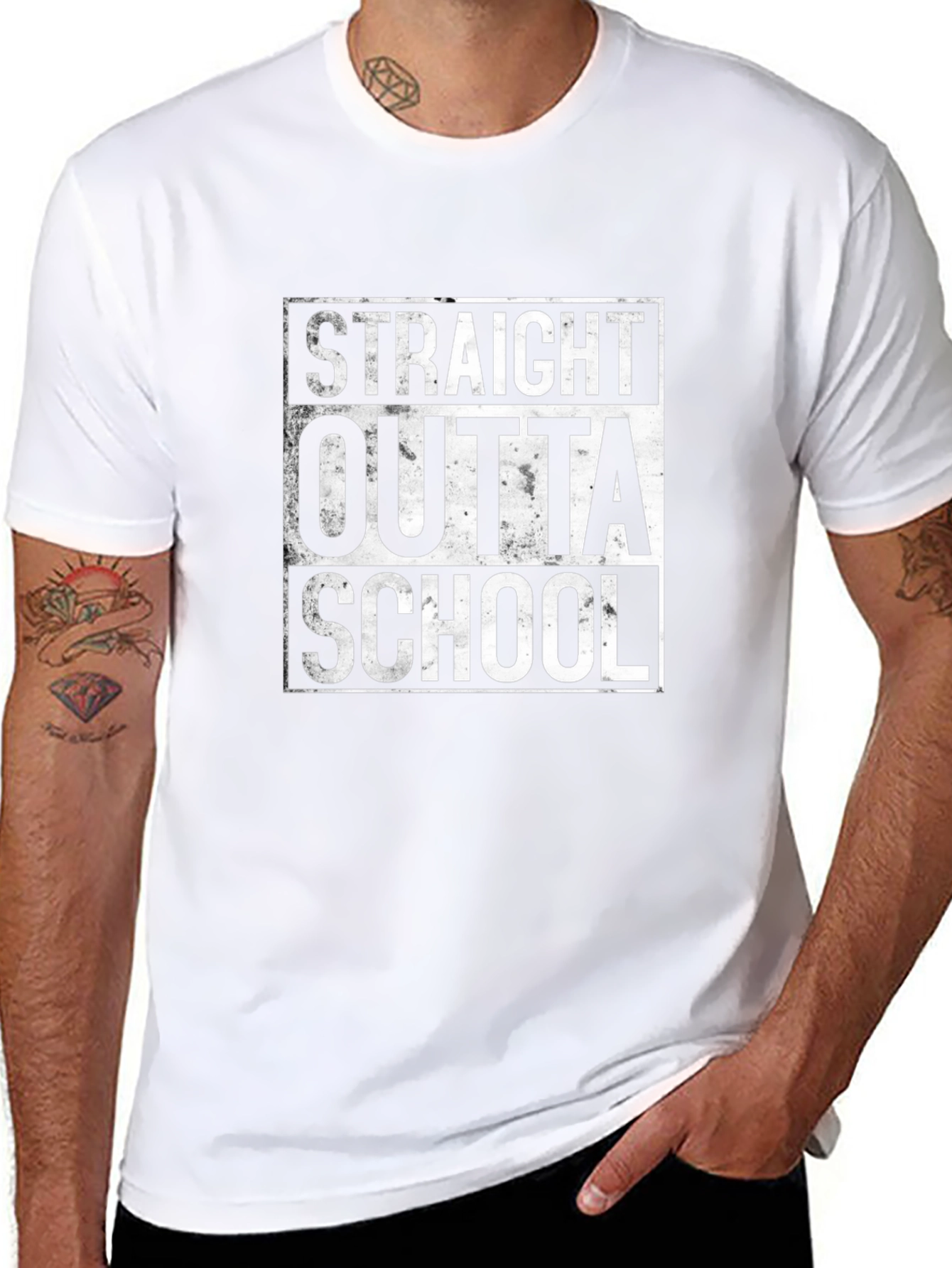 Straight Outta School T-Shirt - Graduation Gift