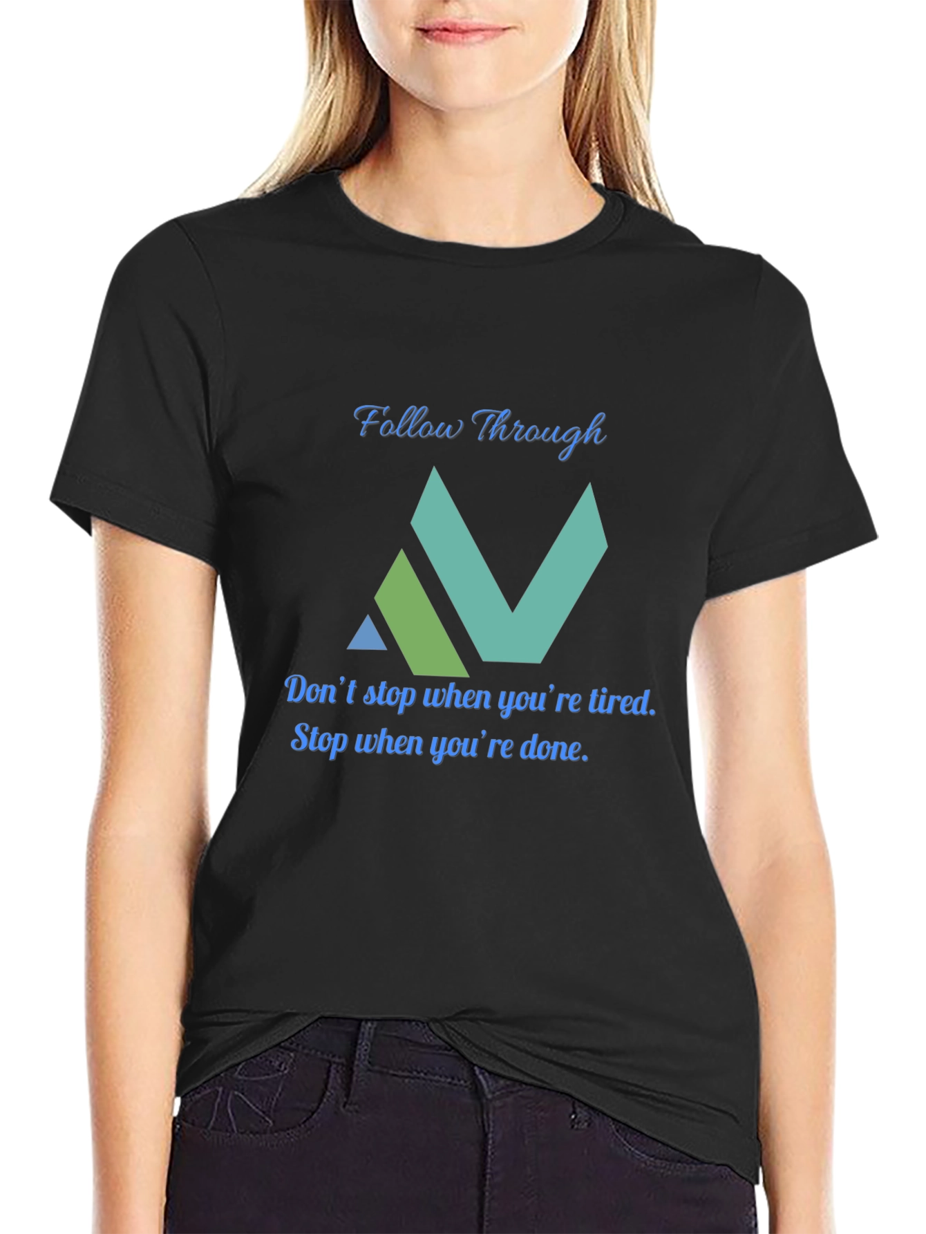 Follow Through Graphic T-Shirt