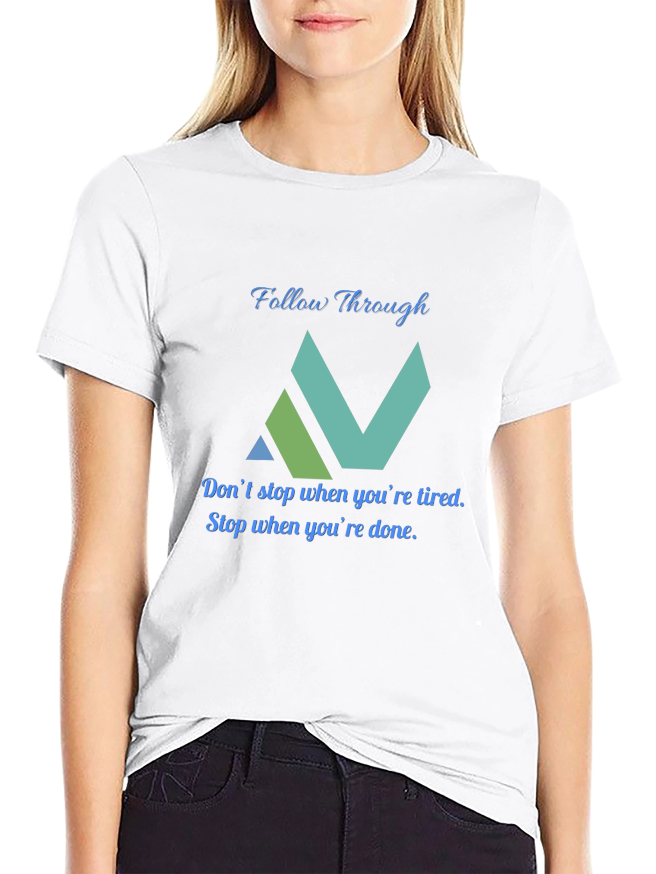 Follow Through Graphic T-Shirt