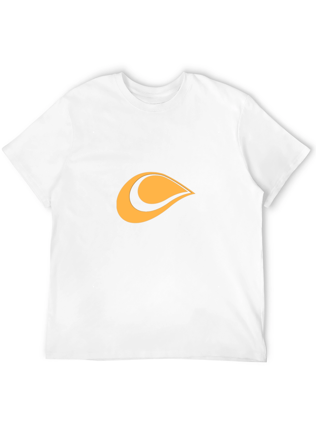 Modern Black Tee with Abstract Graphic Design