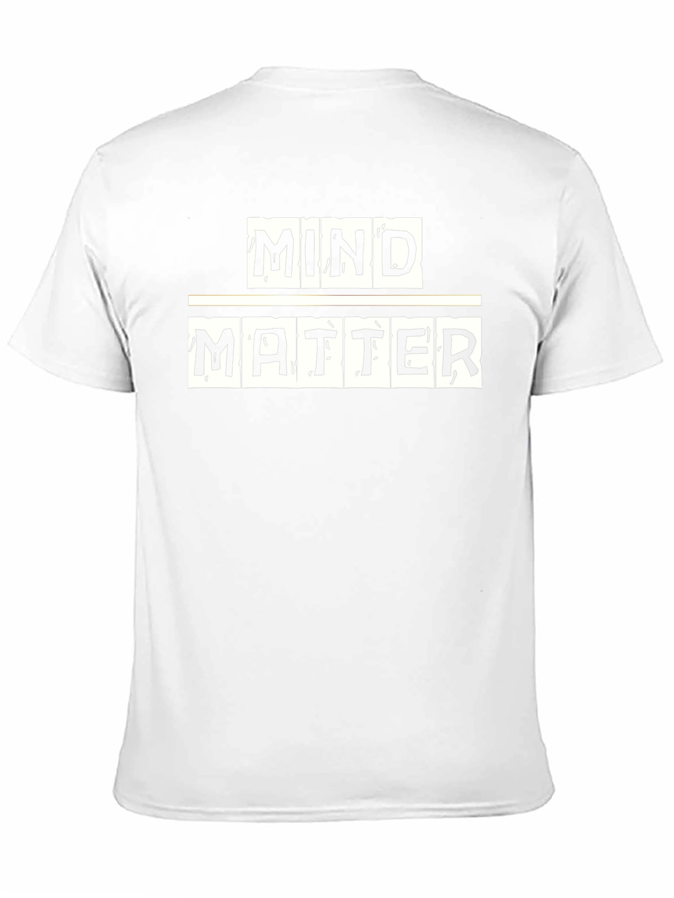 Mind Over Matter Black Graphic Tee - Motivational T-Shirt