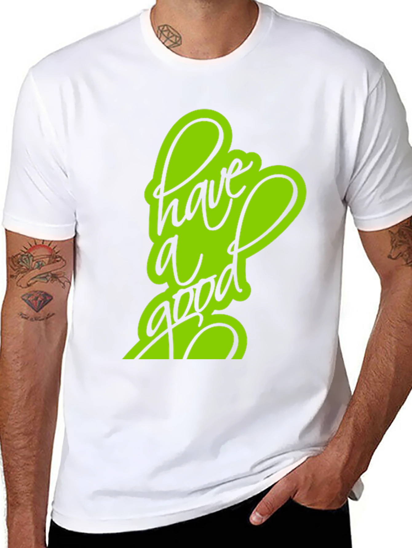 Have a Good Day Black T-Shirt