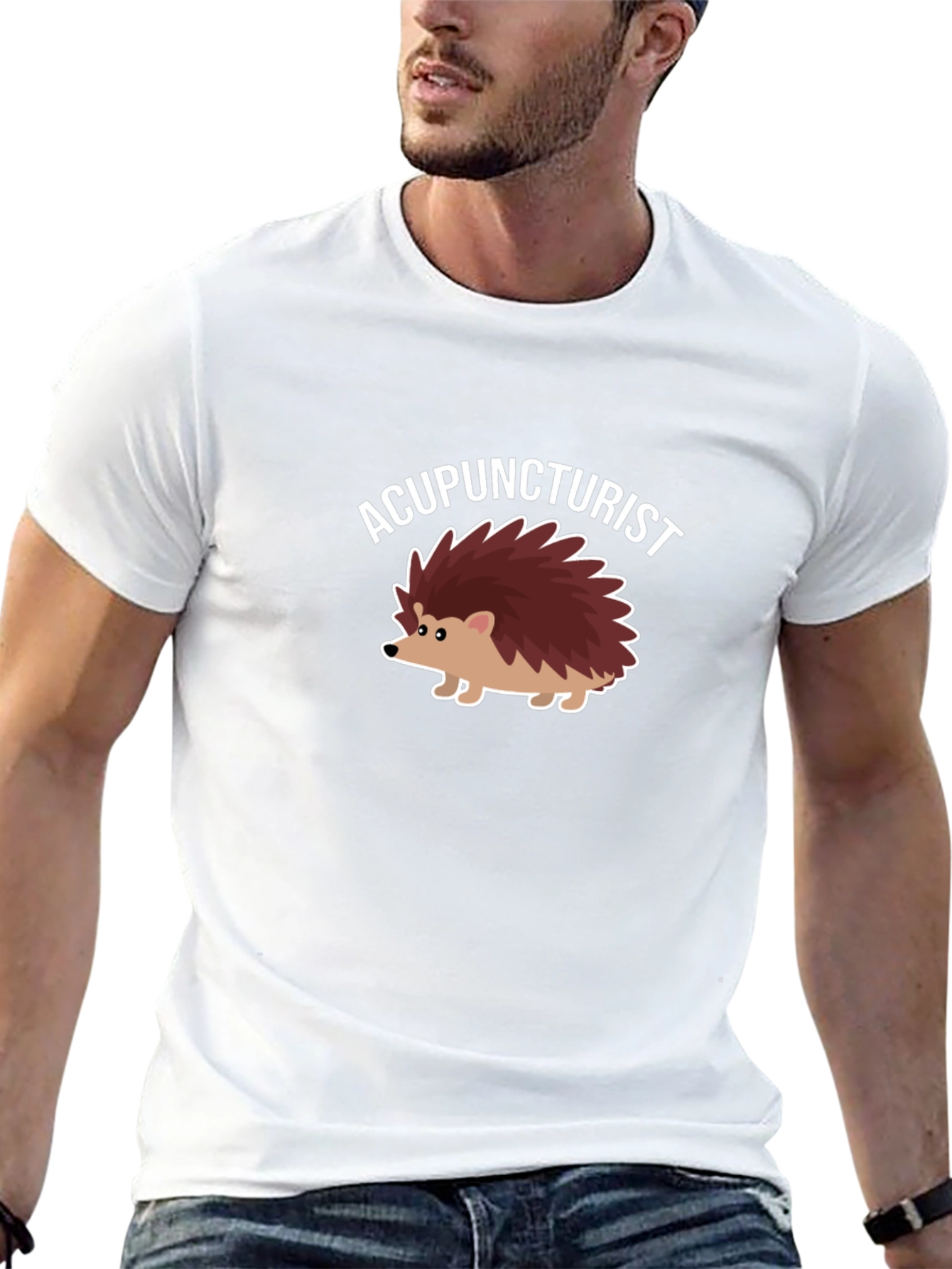 Acupuncturist Hedgehog T-Shirt - Cute & Comfy