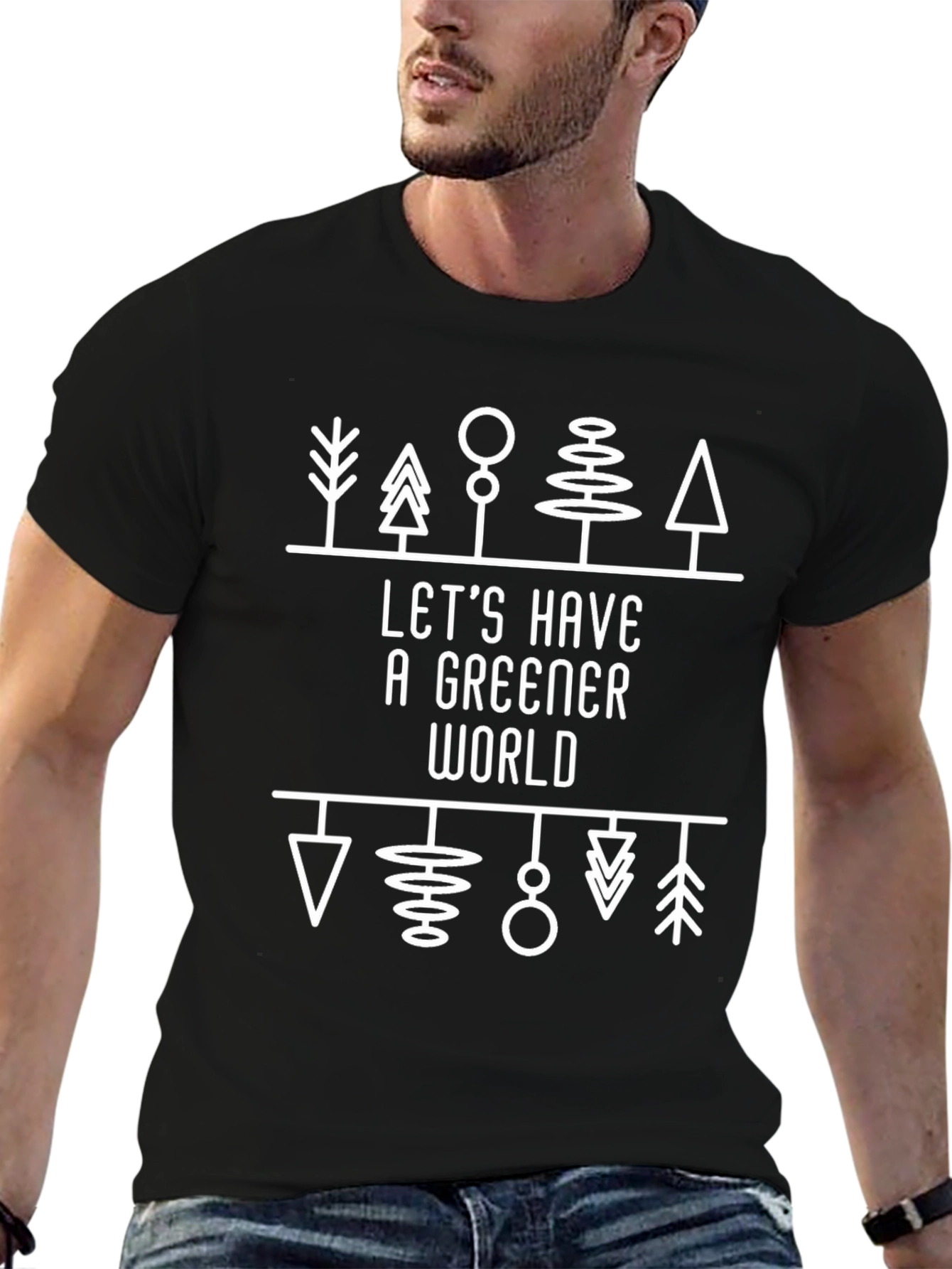 Greener World Graphic Tee - Eco-Friendly Shirt