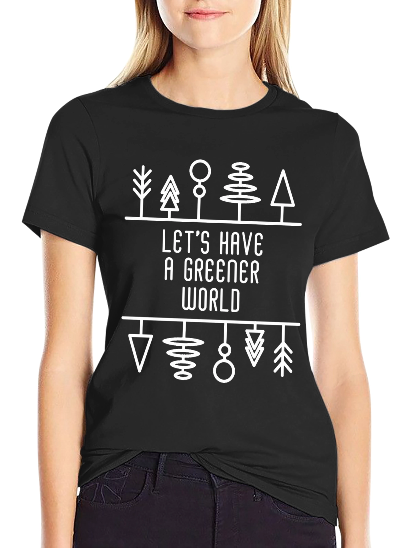 Greener World Graphic Tee - Eco-Friendly Shirt