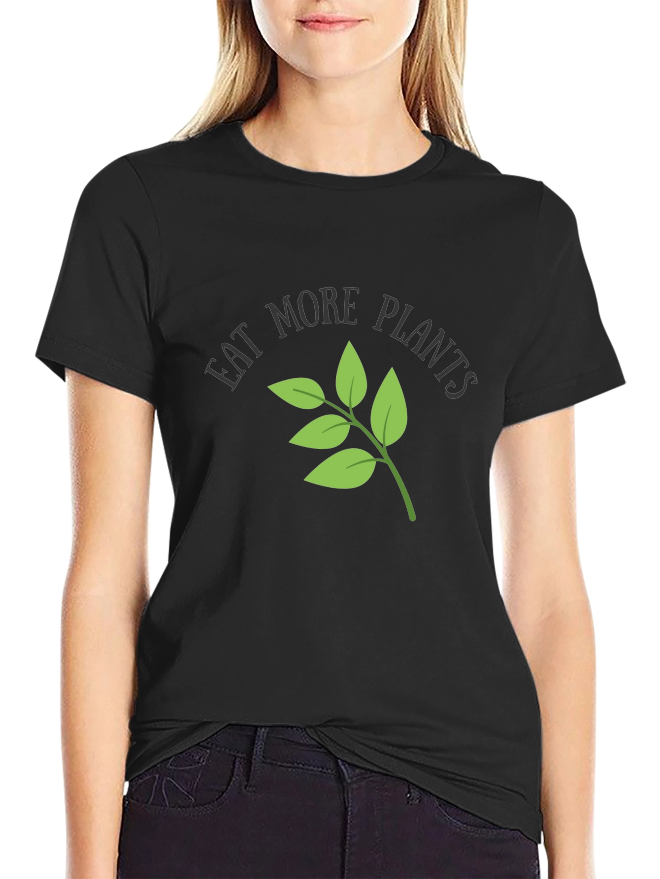 Eat More Plants Graphic T-Shirt