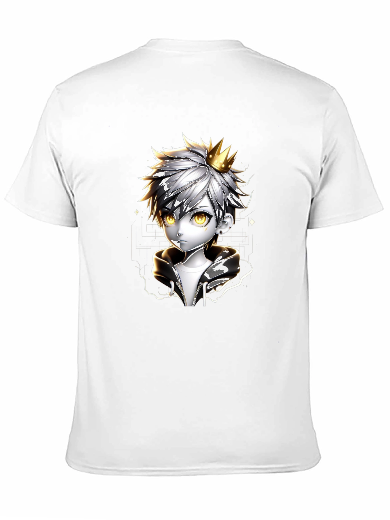 Anime Crown Prince Black T-Shirt