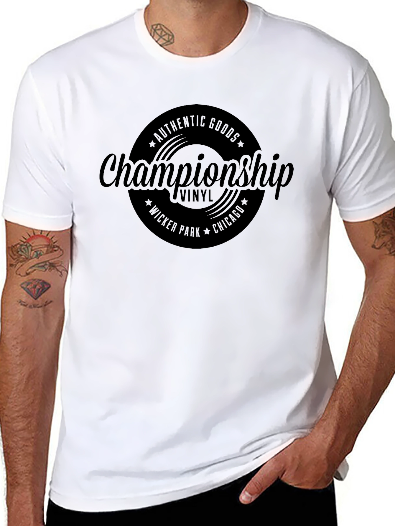 Championship Vinyl Authentic Goods T-Shirt