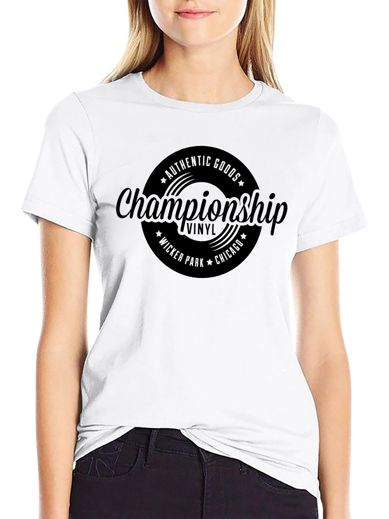 Championship Vinyl Authentic Goods T-Shirt
