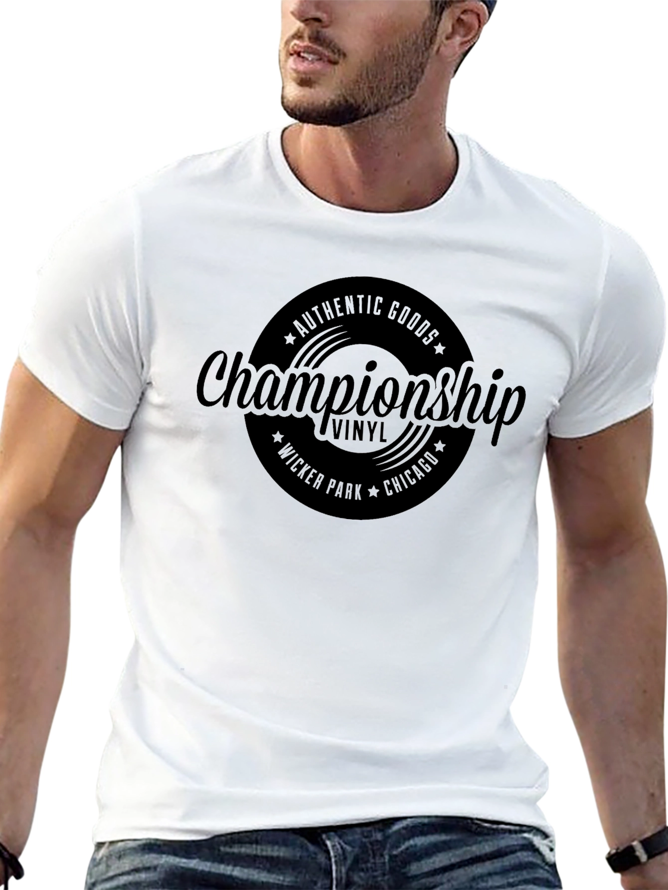 Championship Vinyl Authentic Goods T-Shirt