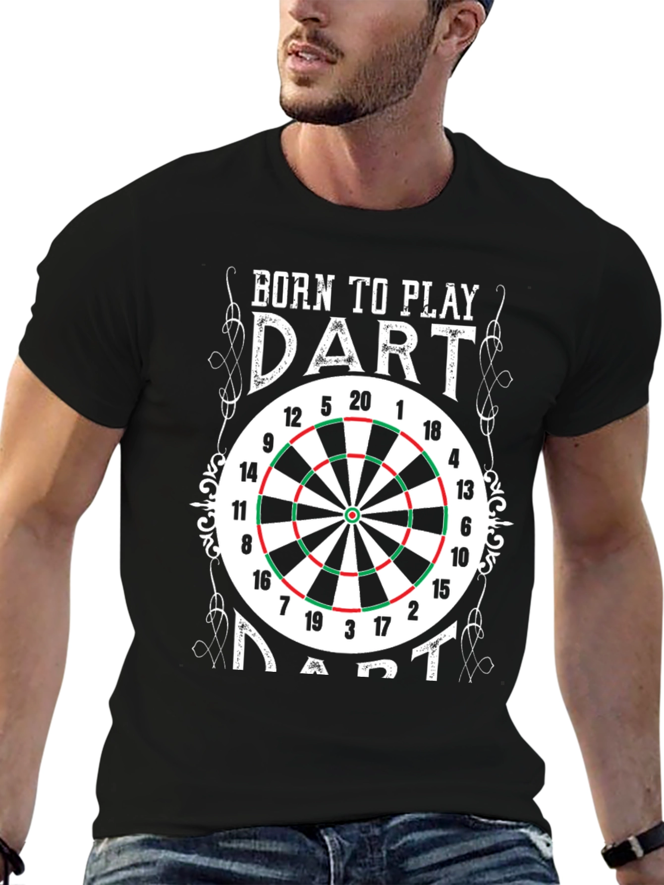Born to Play Dart T-Shirt