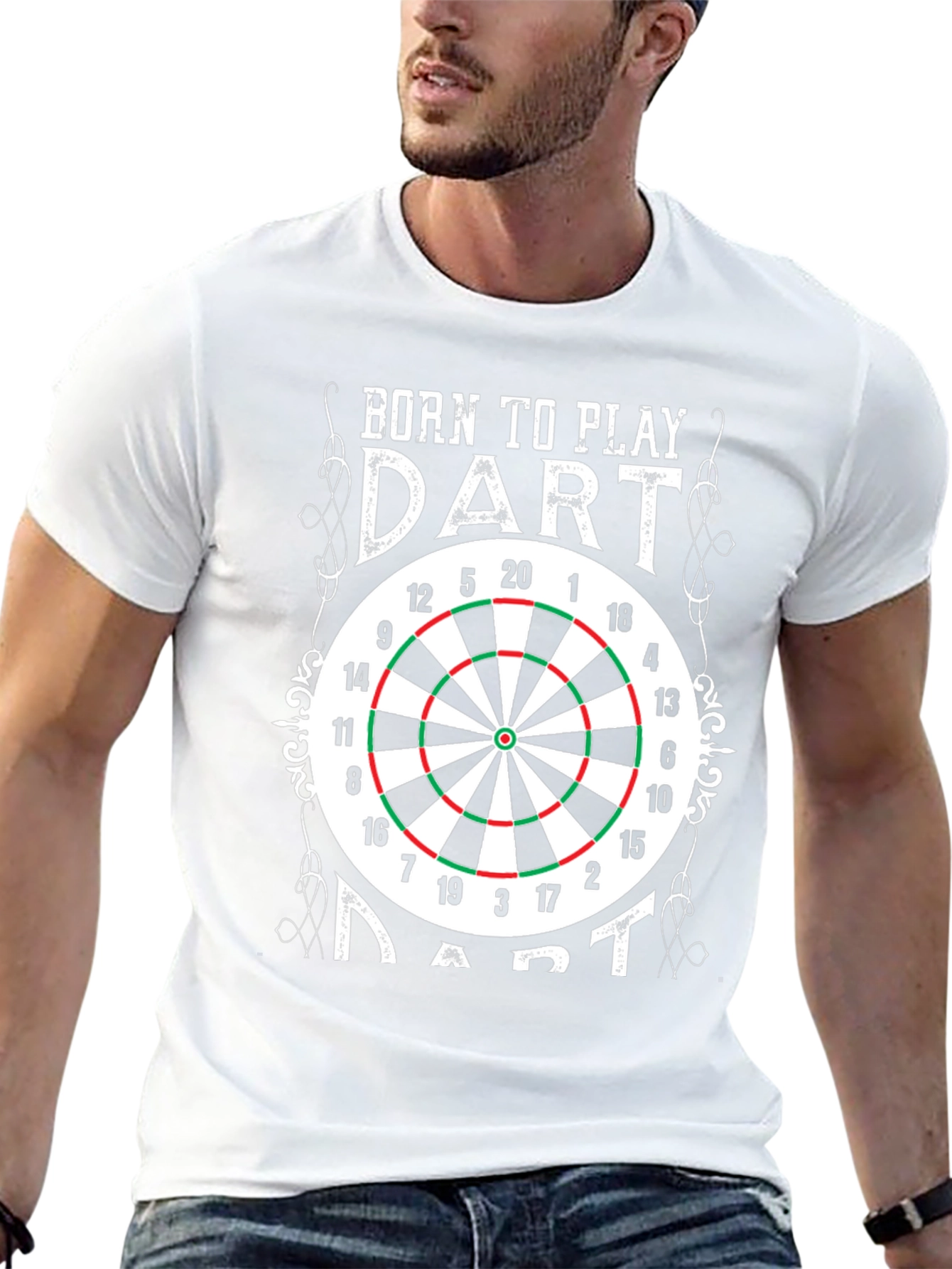 Born to Play Dart T-Shirt