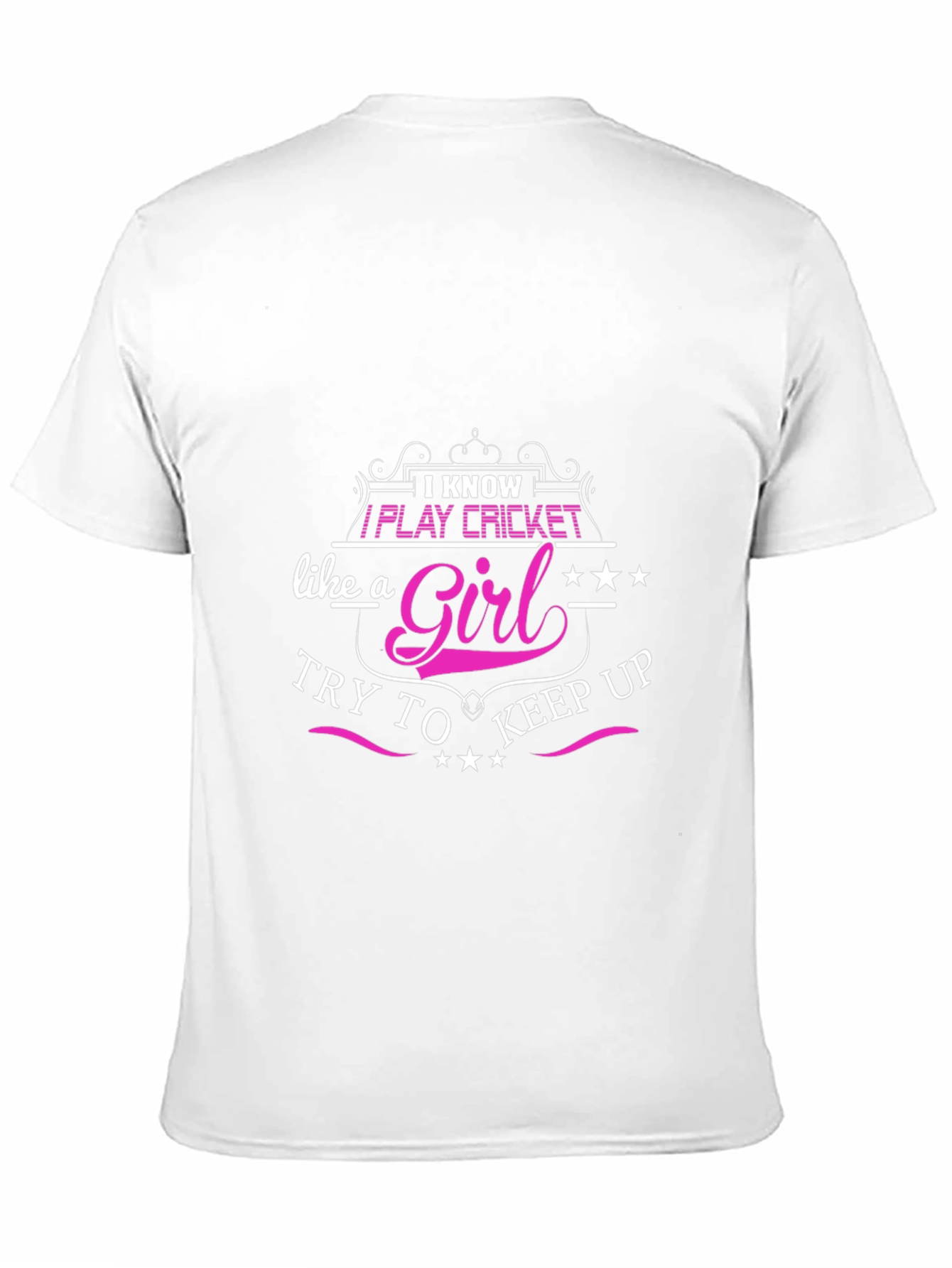 I Know I Play Cricket Like A Girl T-Shirt