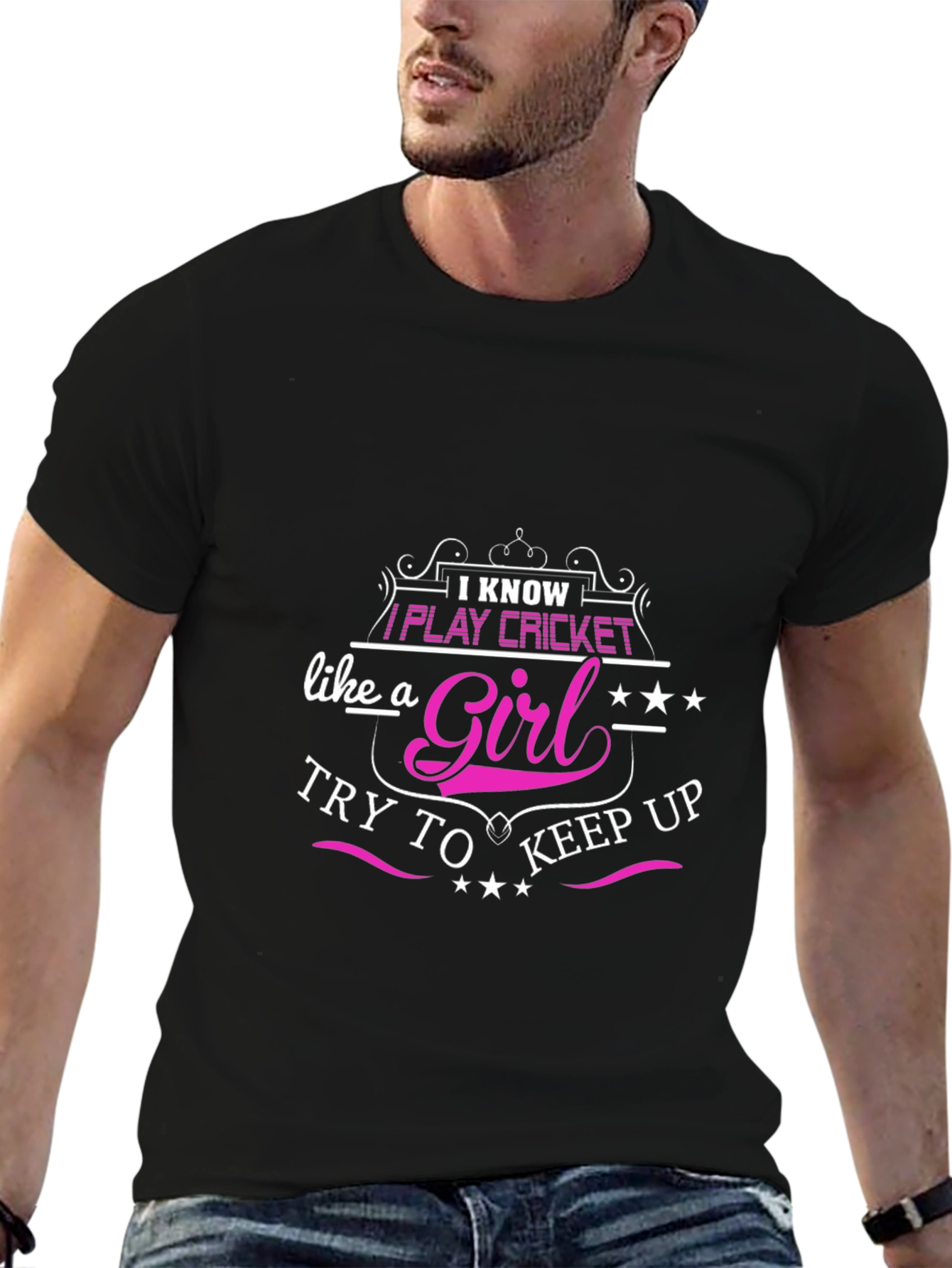 I Know I Play Cricket Like A Girl T-Shirt