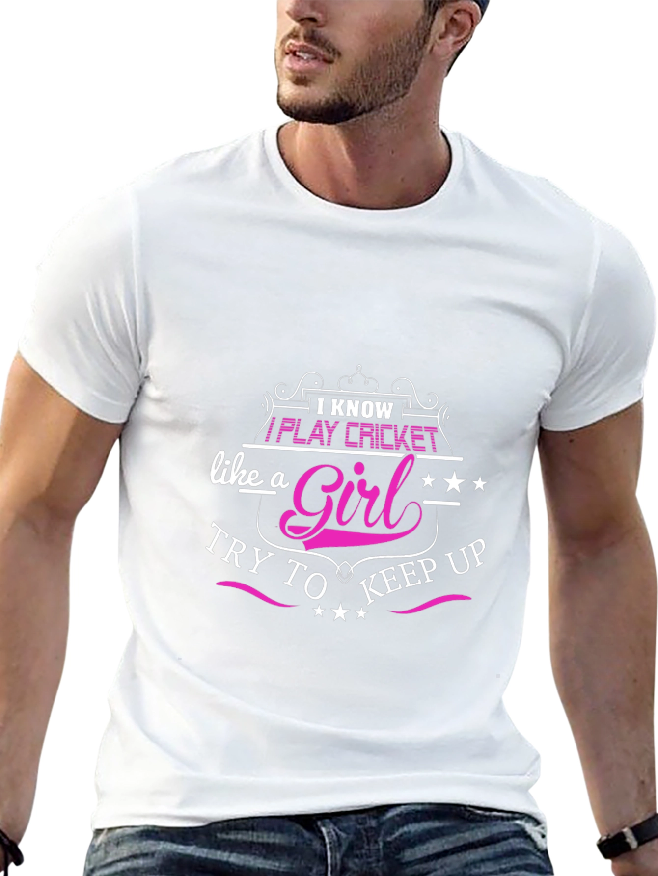 I Know I Play Cricket Like A Girl T-Shirt