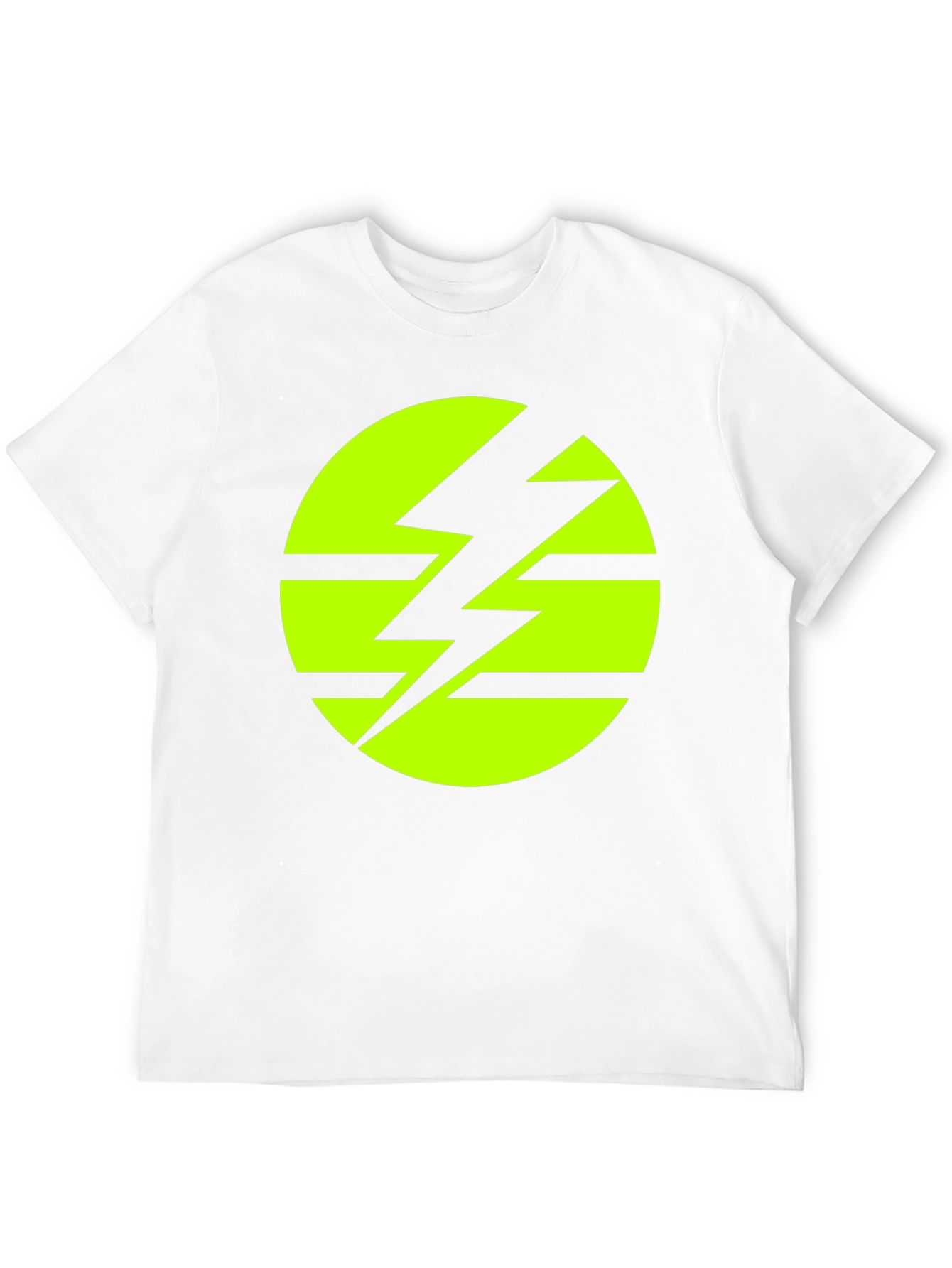 Electric Bolt Graphic T-Shirt - Black