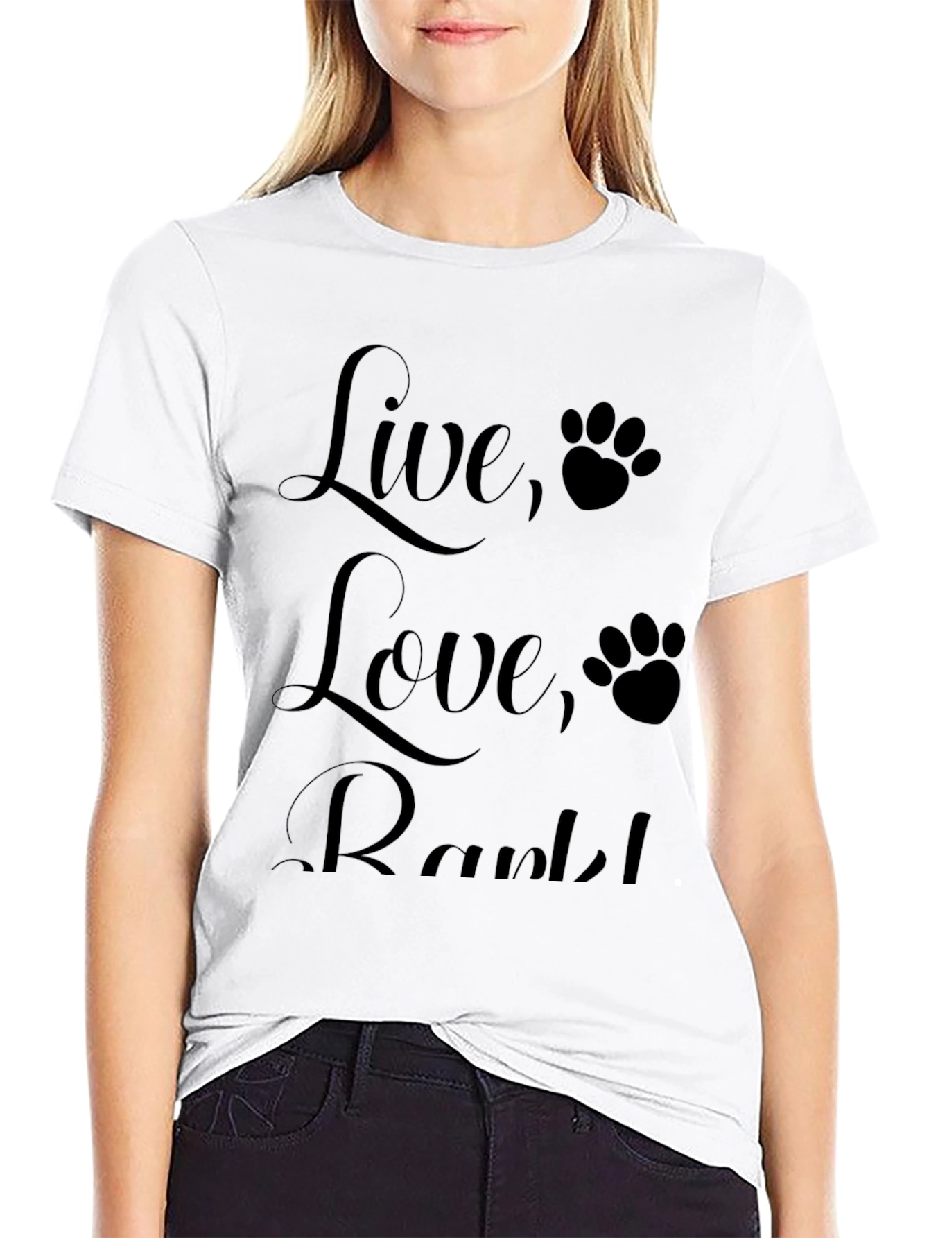Live Love Bark! T-Shirt