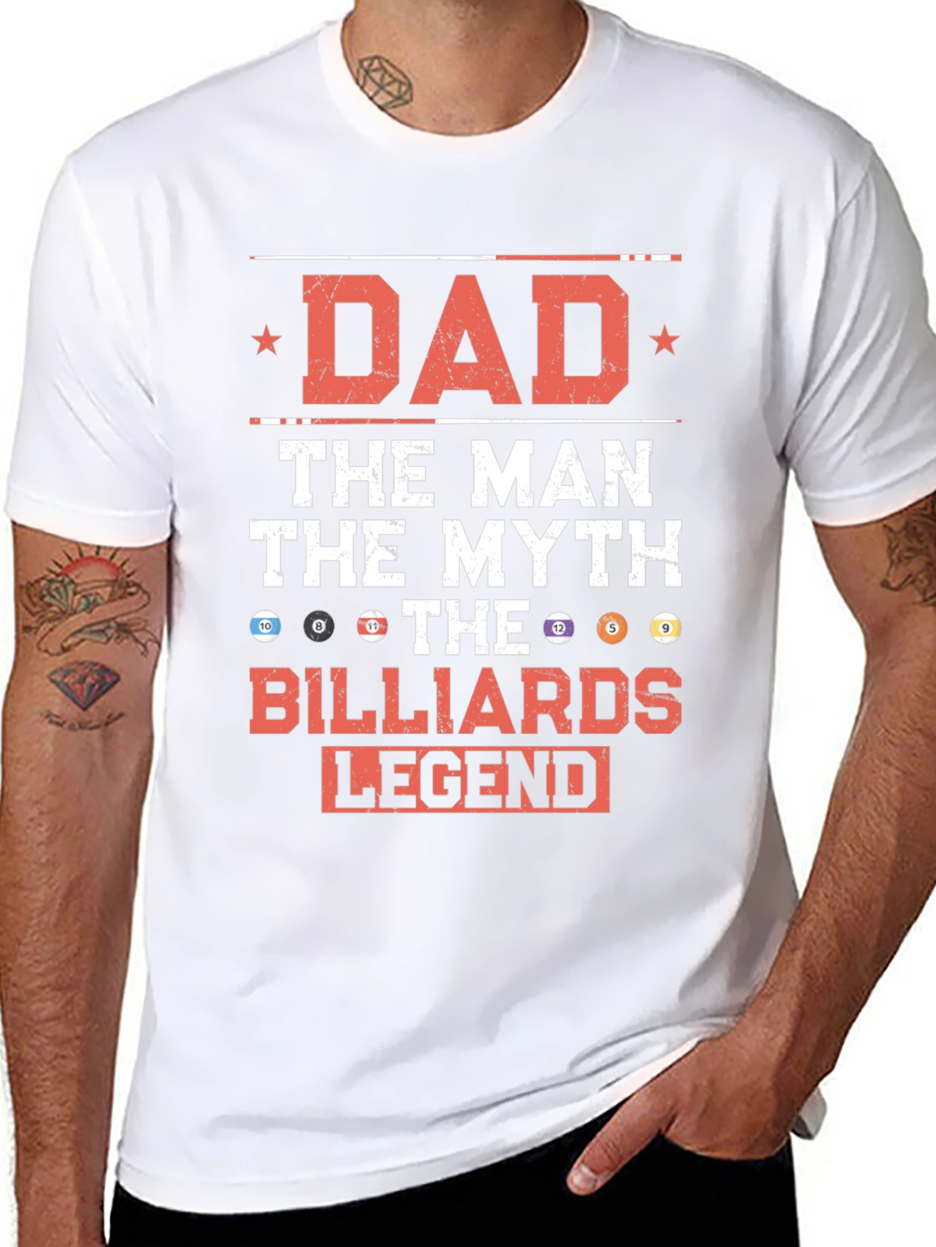 Dad Billiards Legend T-Shirt