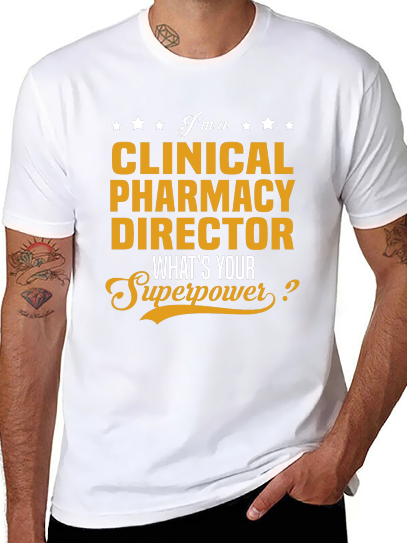 Clinical Pharmacy Director Superpower T-Shirt