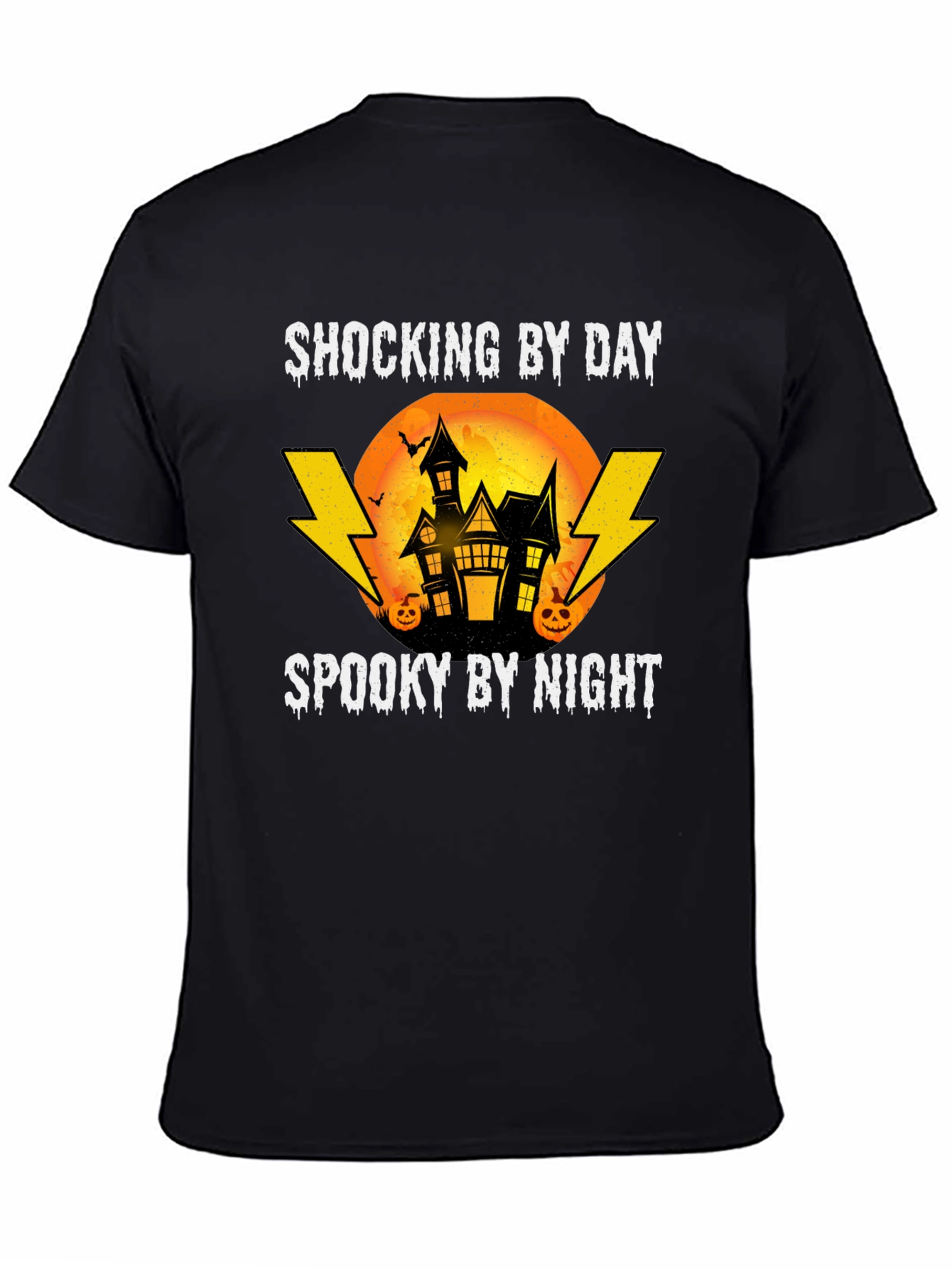 Shocking by Day Spooky by Night Halloween Tee