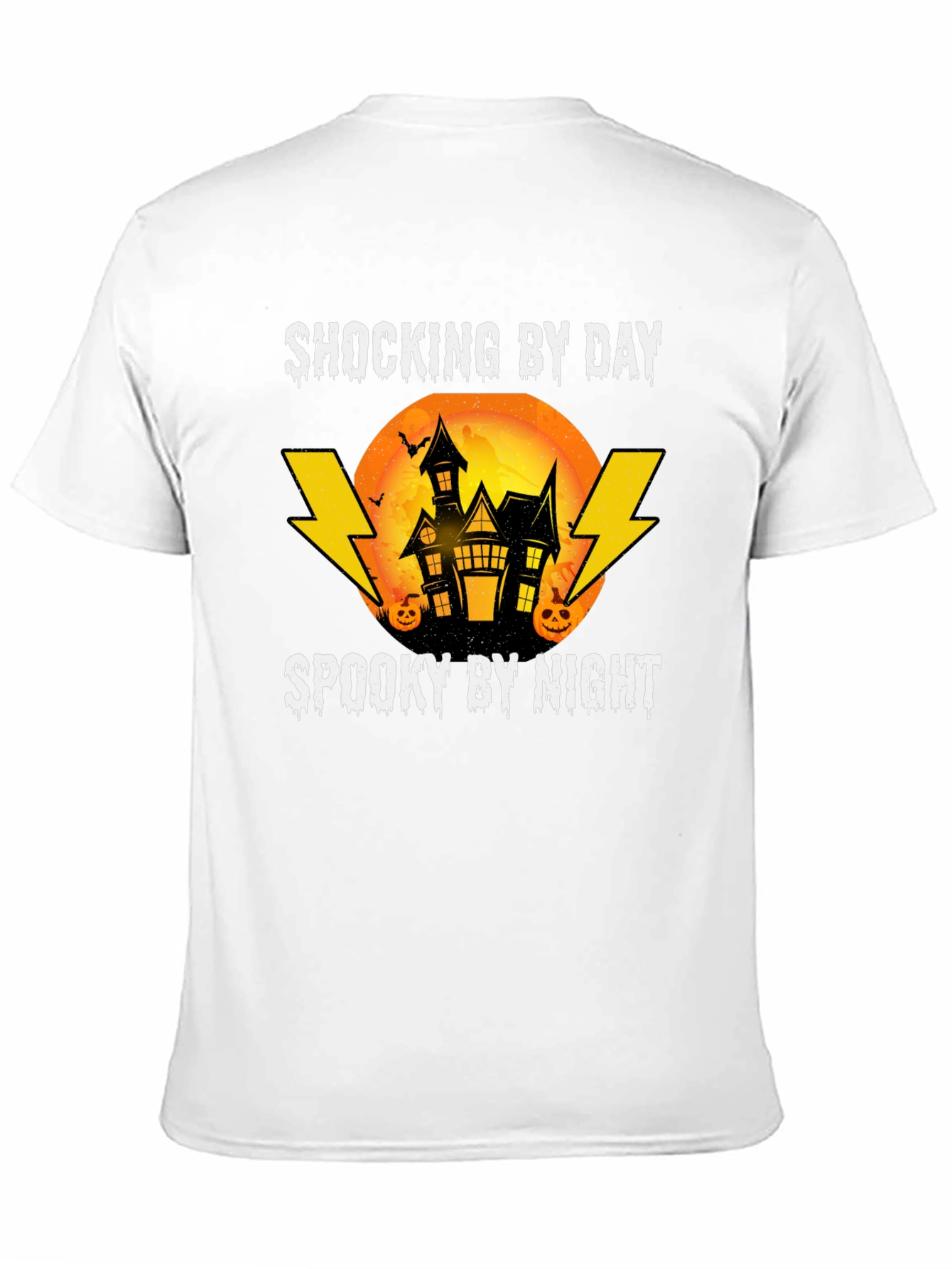 Shocking by Day Spooky by Night Halloween Tee