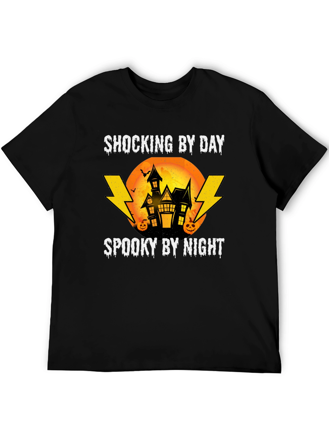 Shocking by Day Spooky by Night Halloween Tee