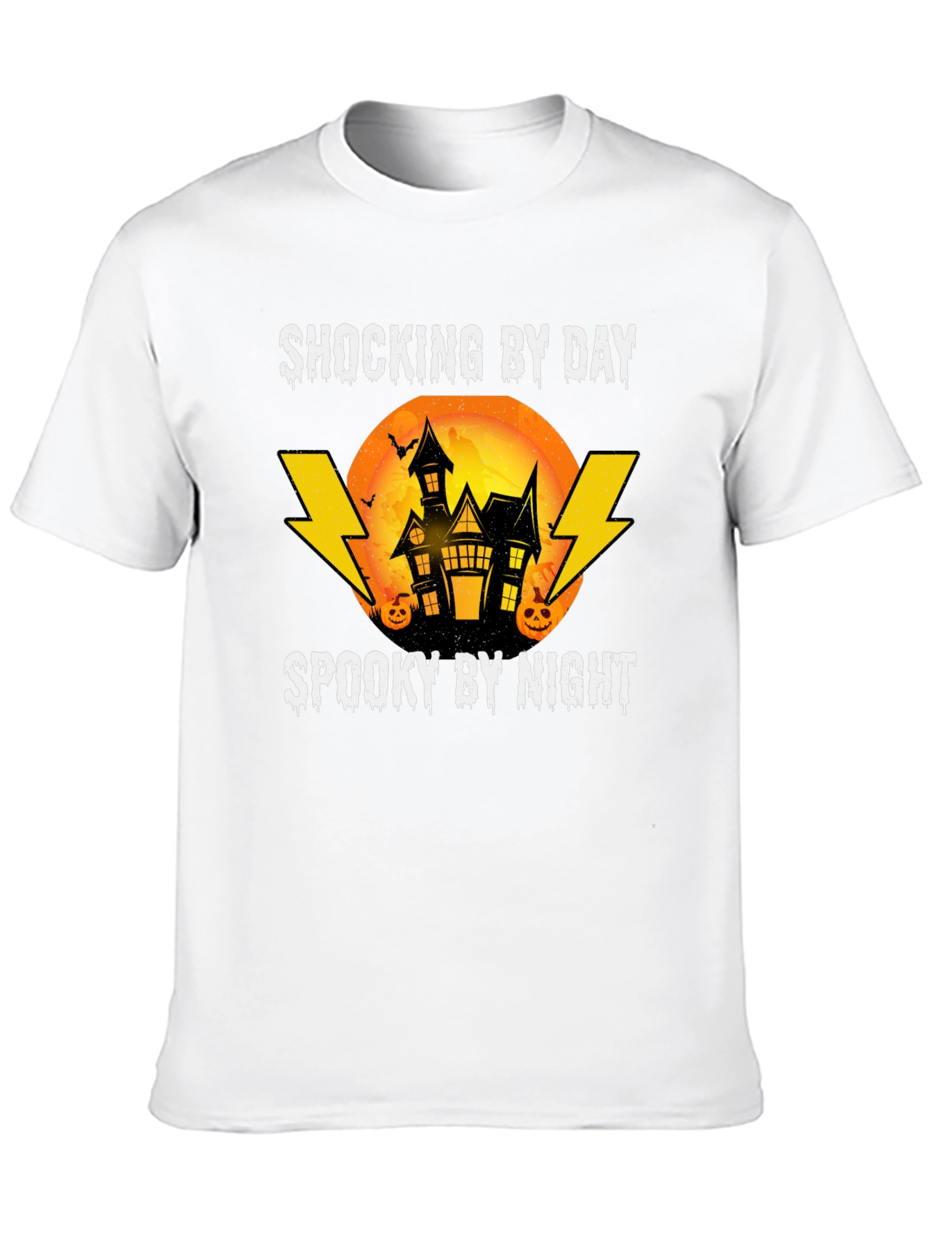 Shocking by Day Spooky by Night Halloween Tee